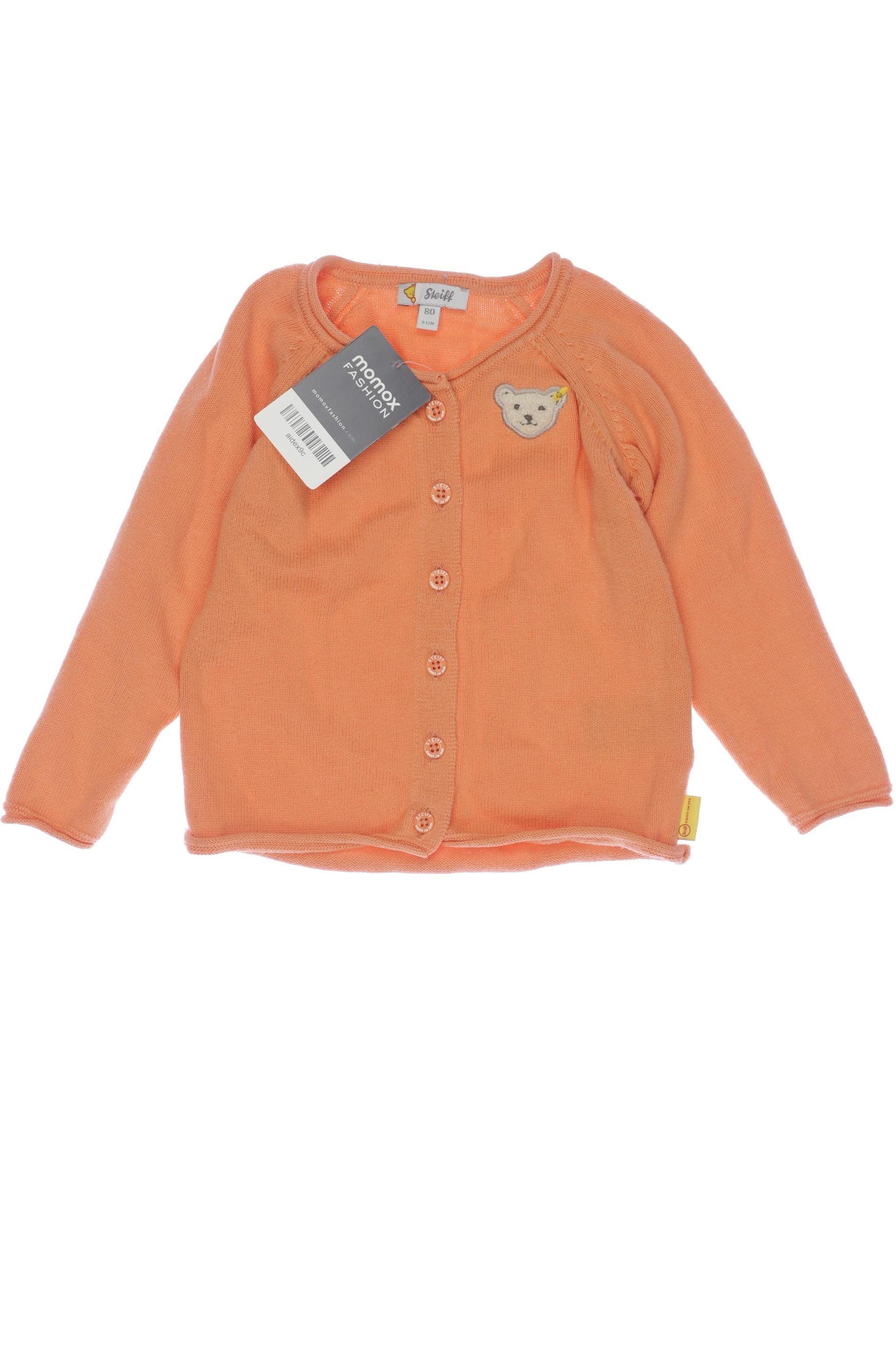 

Steiff Damen Strickjacke, orange, Gr. 80