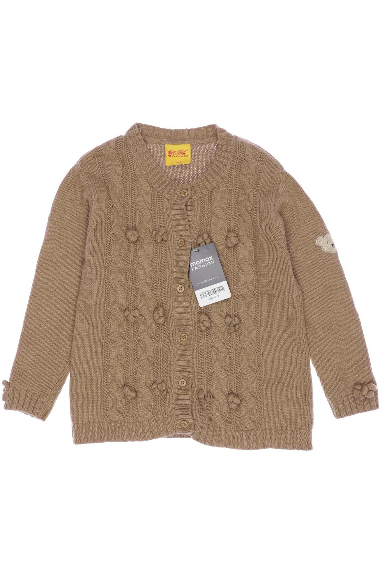 

Steiff Damen Strickjacke, beige, Gr. 110