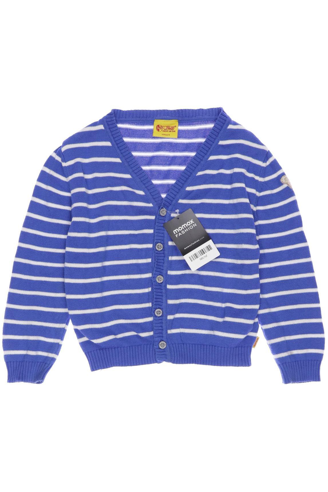 

Steiff Damen Strickjacke, blau, Gr. 104