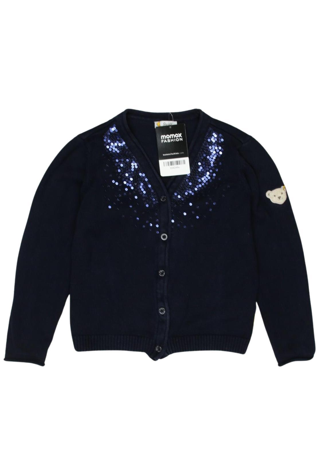 

Steiff Damen Strickjacke, marineblau, Gr. 116