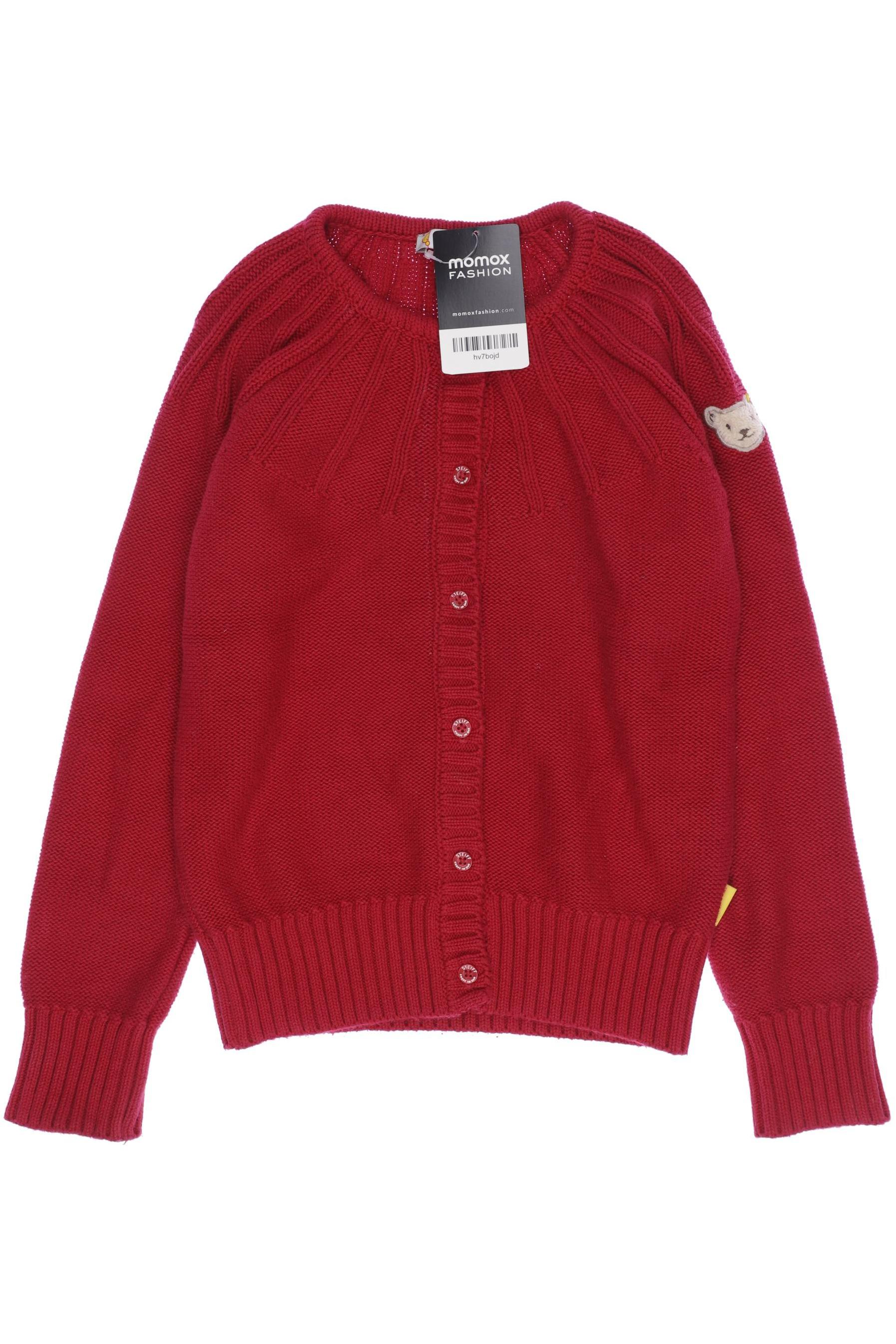 

Steiff Damen Strickjacke, rot, Gr. 122