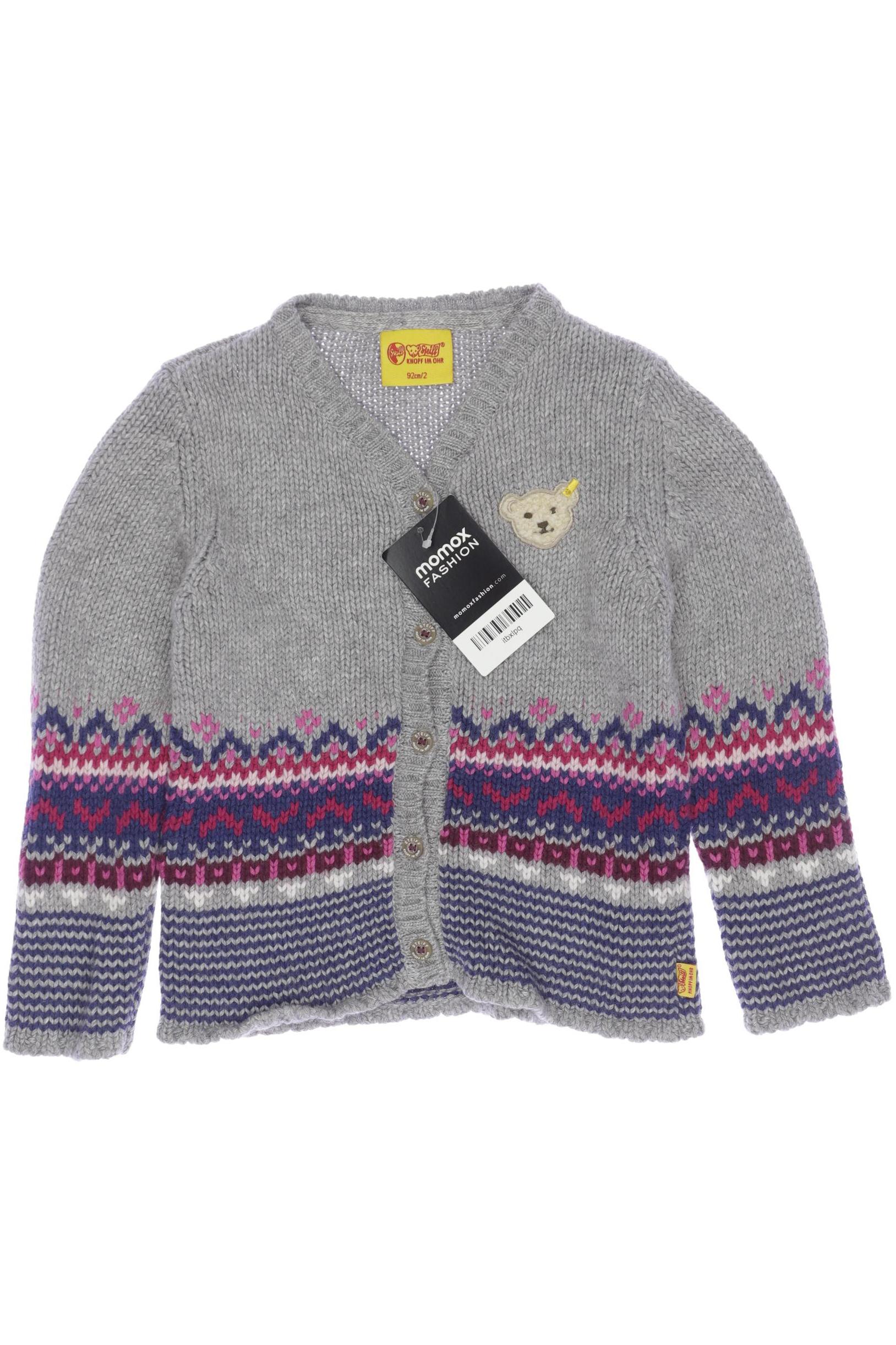 

Steiff Damen Strickjacke, grau, Gr. 92