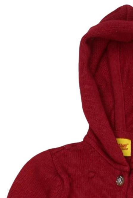 Thumbnail - Steiff Mädchen Strickjacke, rot, Gr. 86