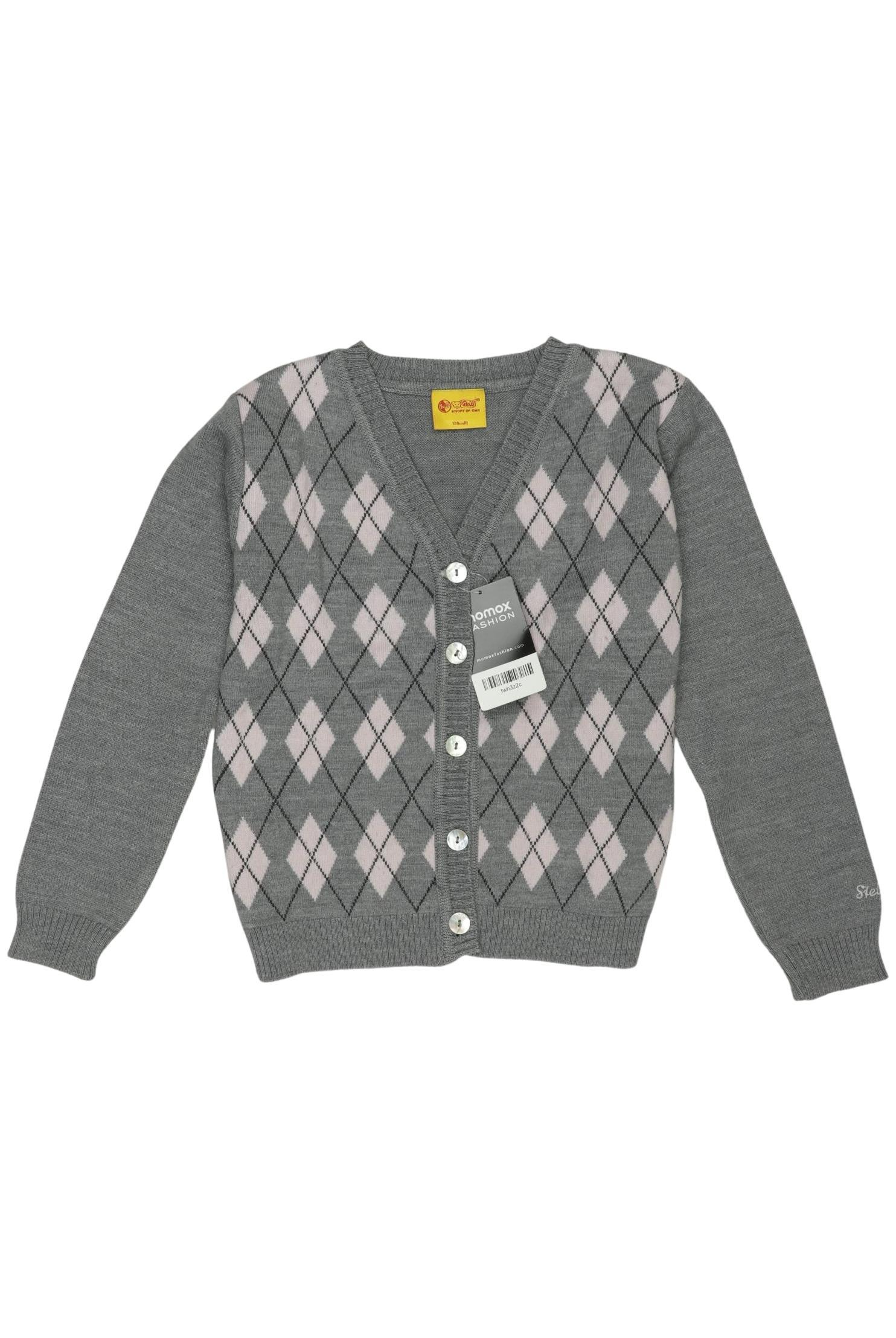 

Steiff Damen Strickjacke, grau, Gr. 128