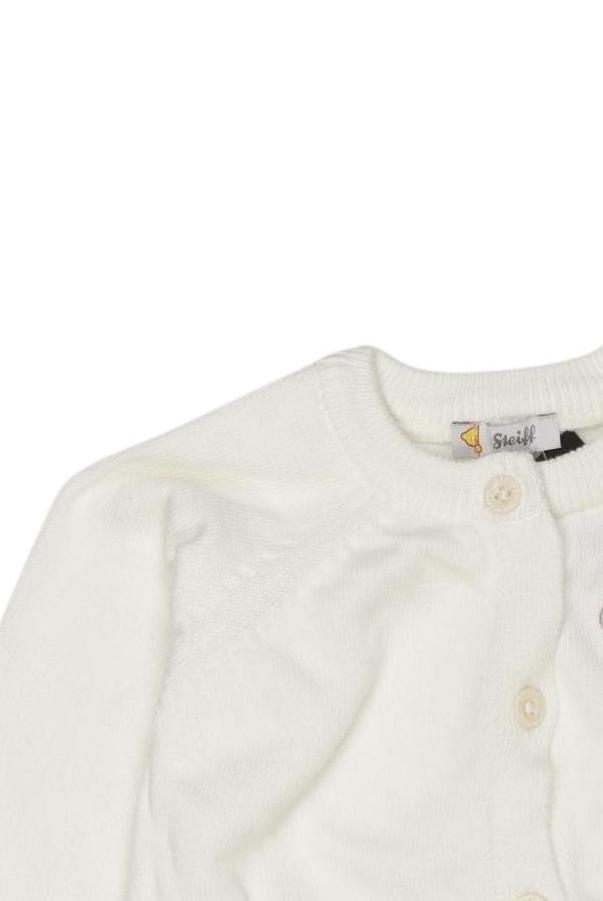 Thumbnail - Steiff Mädchen Strickjacke, cremeweiß, Gr. 98