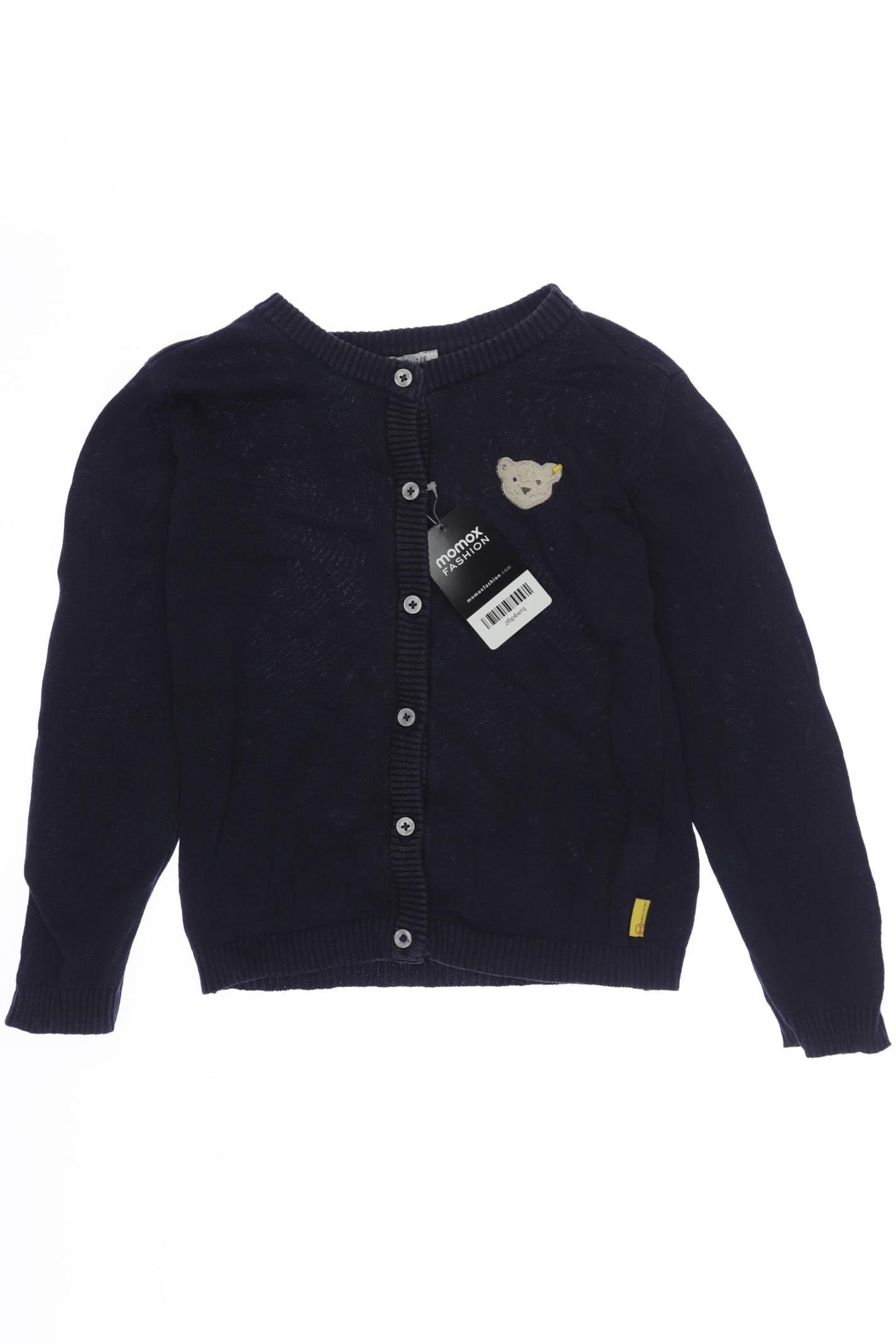 

Steiff Damen Strickjacke, marineblau, Gr. 122