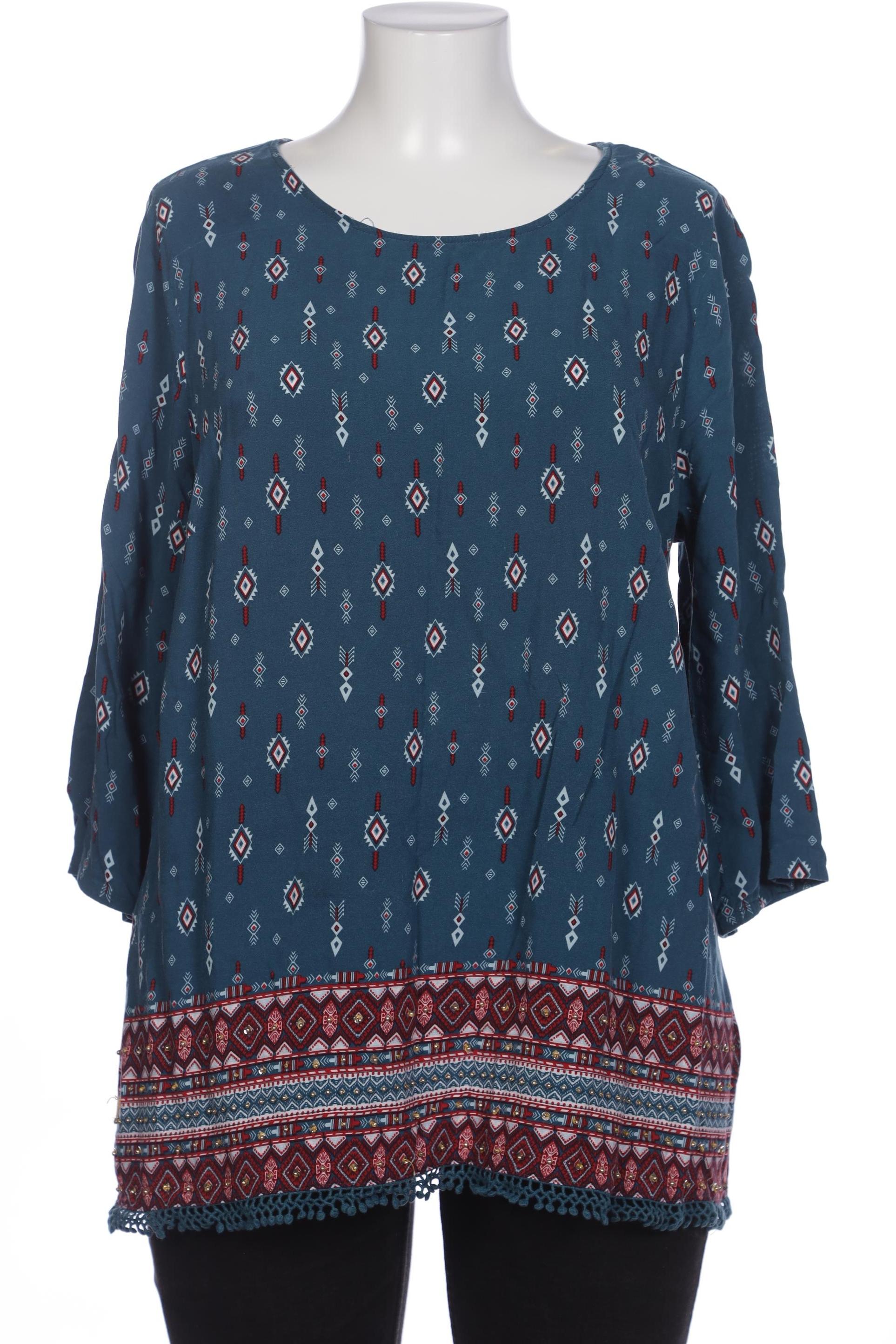 

Steilmann Damen Bluse, blau, Gr. 48