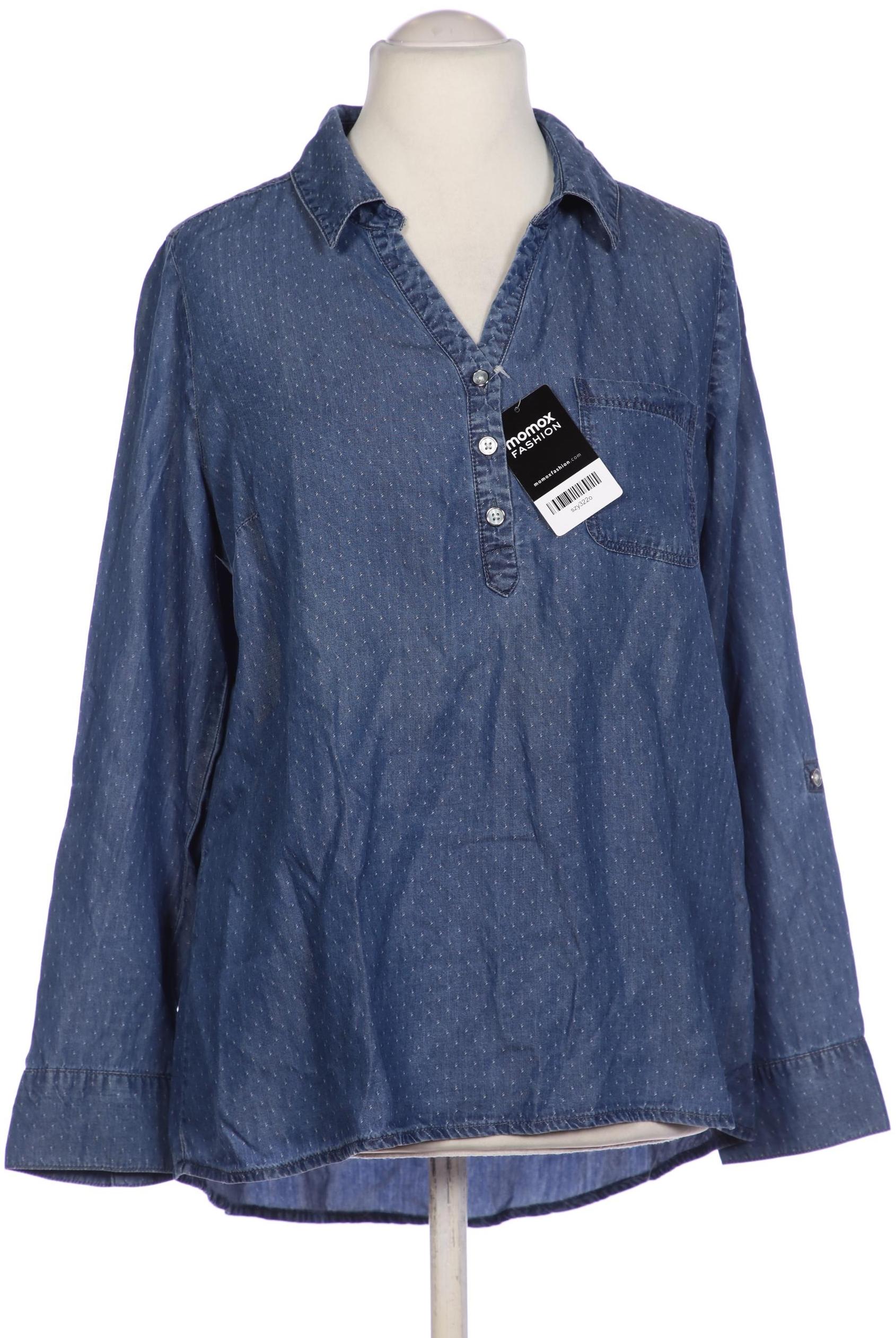 

Steilmann Damen Bluse, blau, Gr. 42