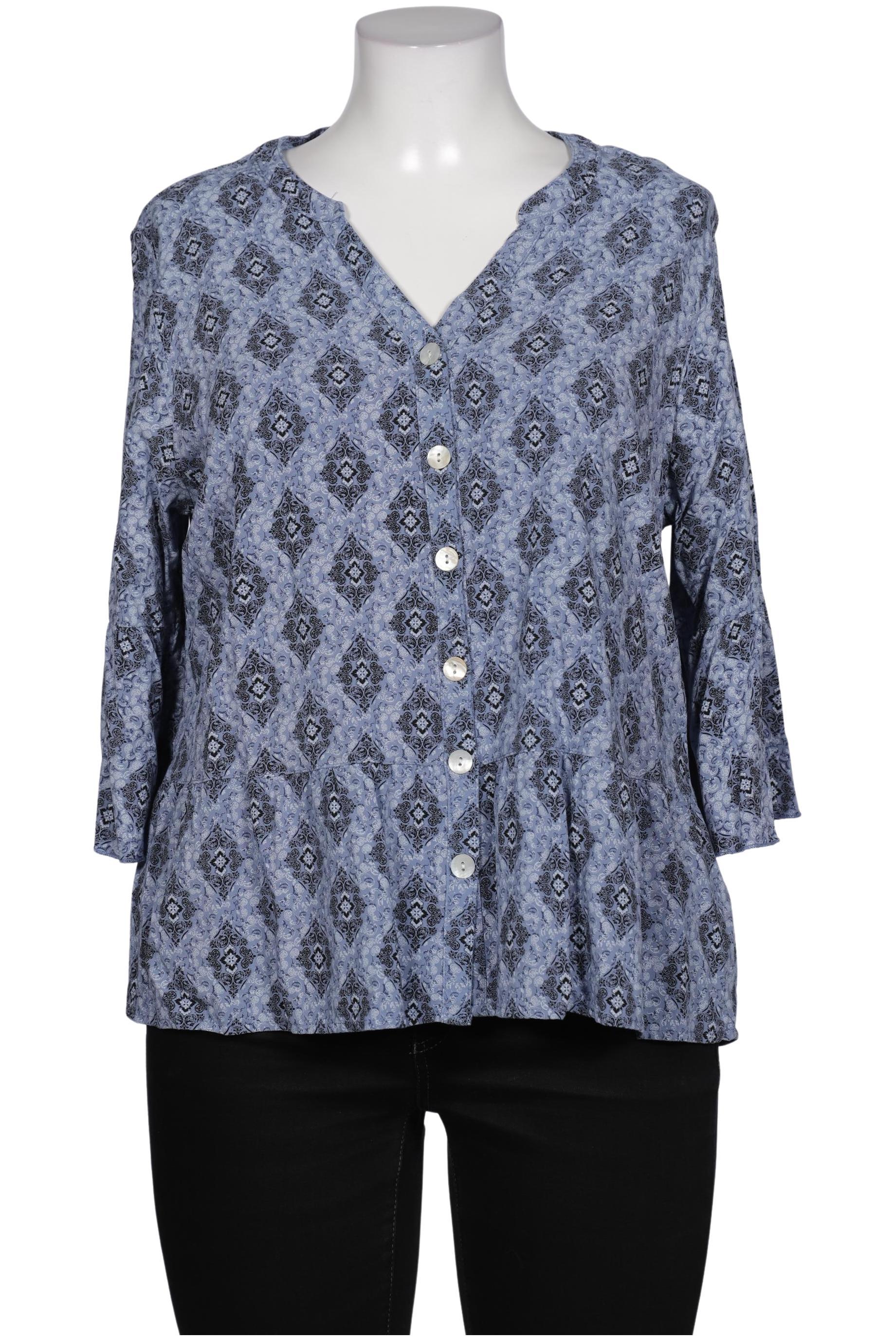 

Steilmann Damen Bluse, blau, Gr. 46
