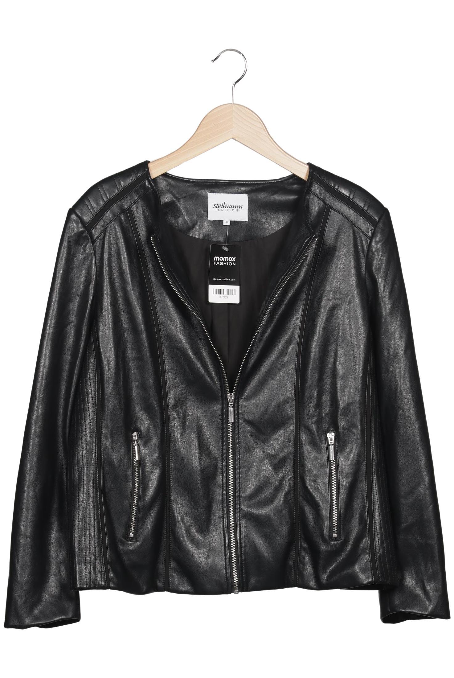 

Steilmann Damen Jacke, schwarz, Gr. 46