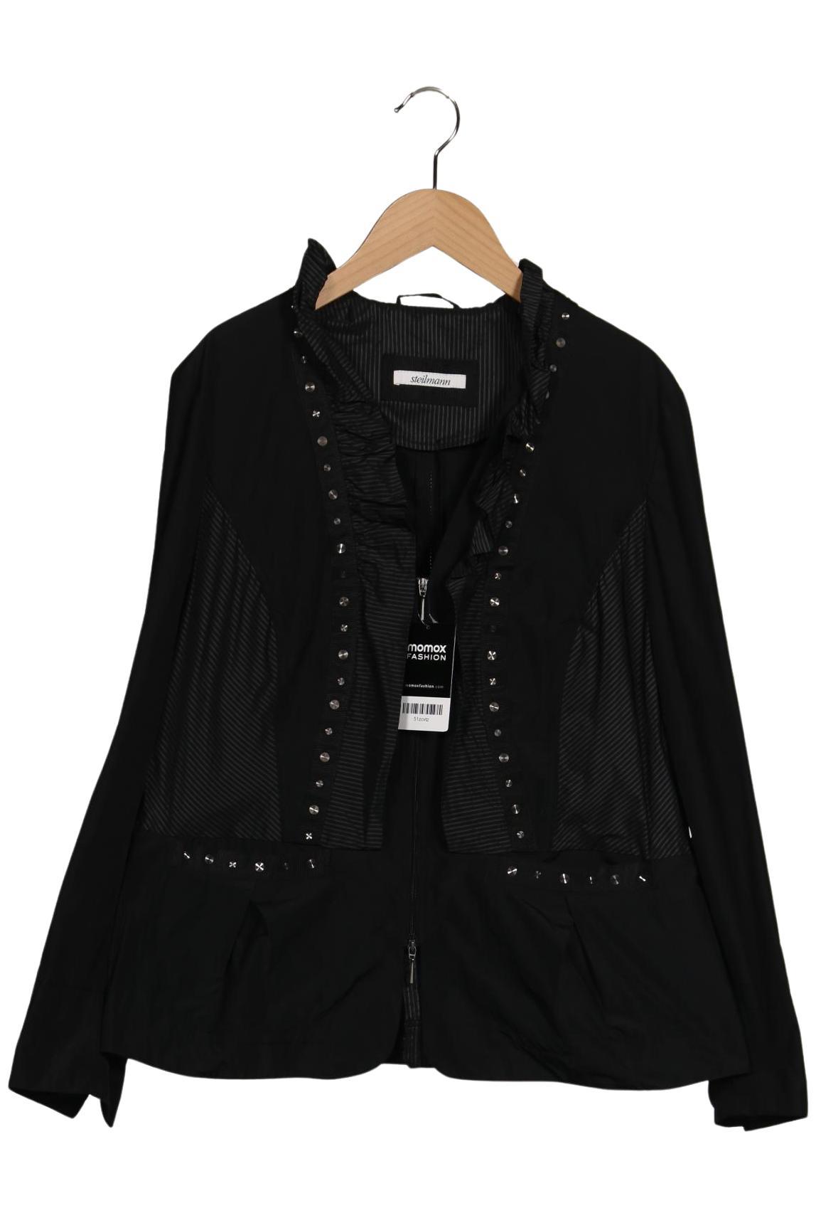 

Steilmann Damen Jacke, schwarz, Gr. 42