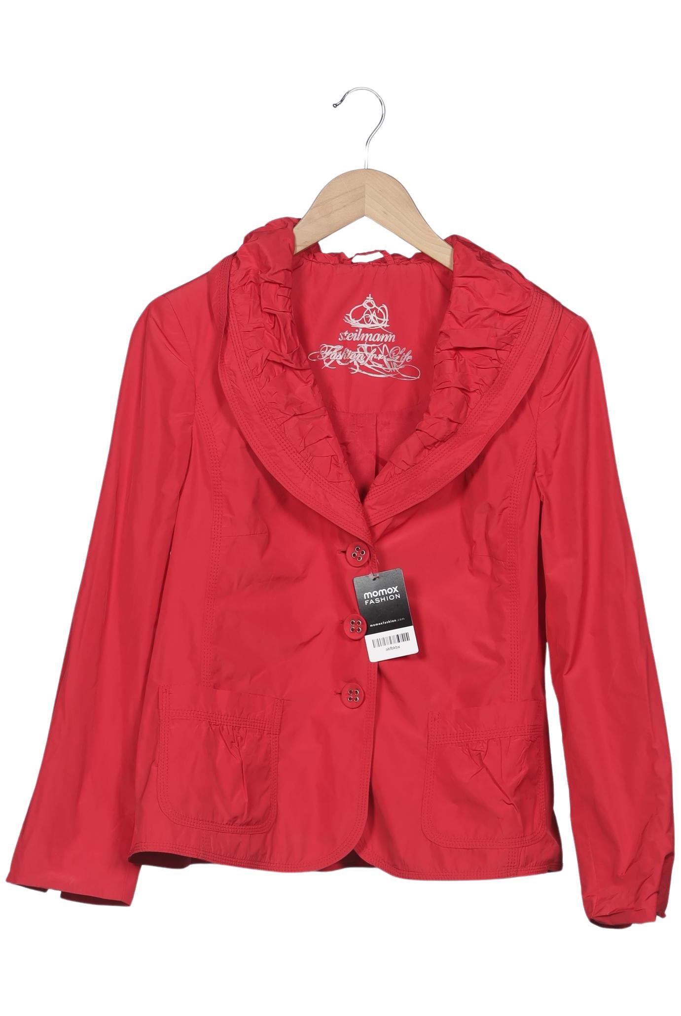 

Steilmann Damen Jacke, rot, Gr. 58