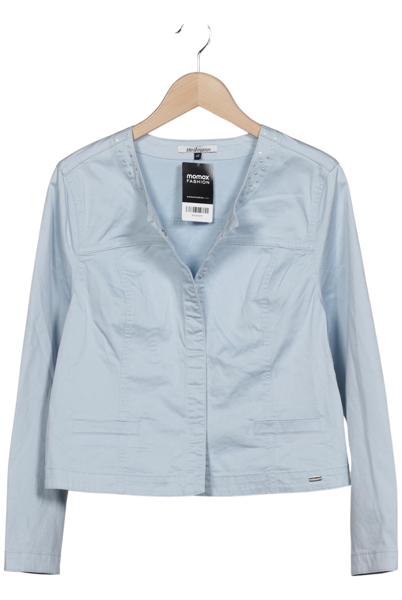 

Steilmann Damen Jacke, hellblau, Gr. 40