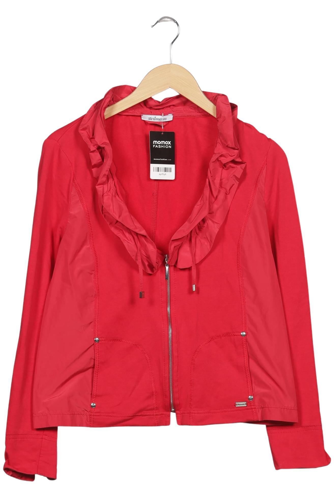 

Steilmann Damen Jacke, rot, Gr. 42