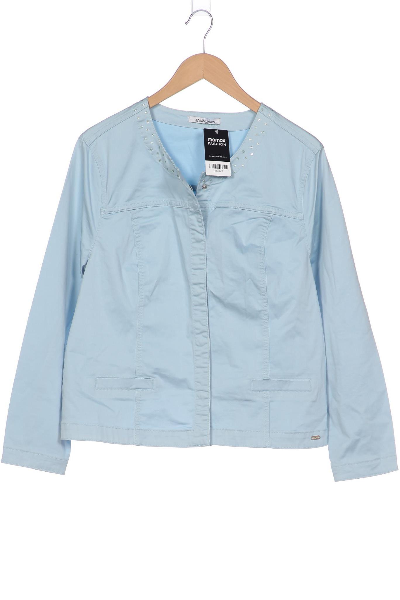 

Steilmann Damen Jacke, hellblau, Gr. 42