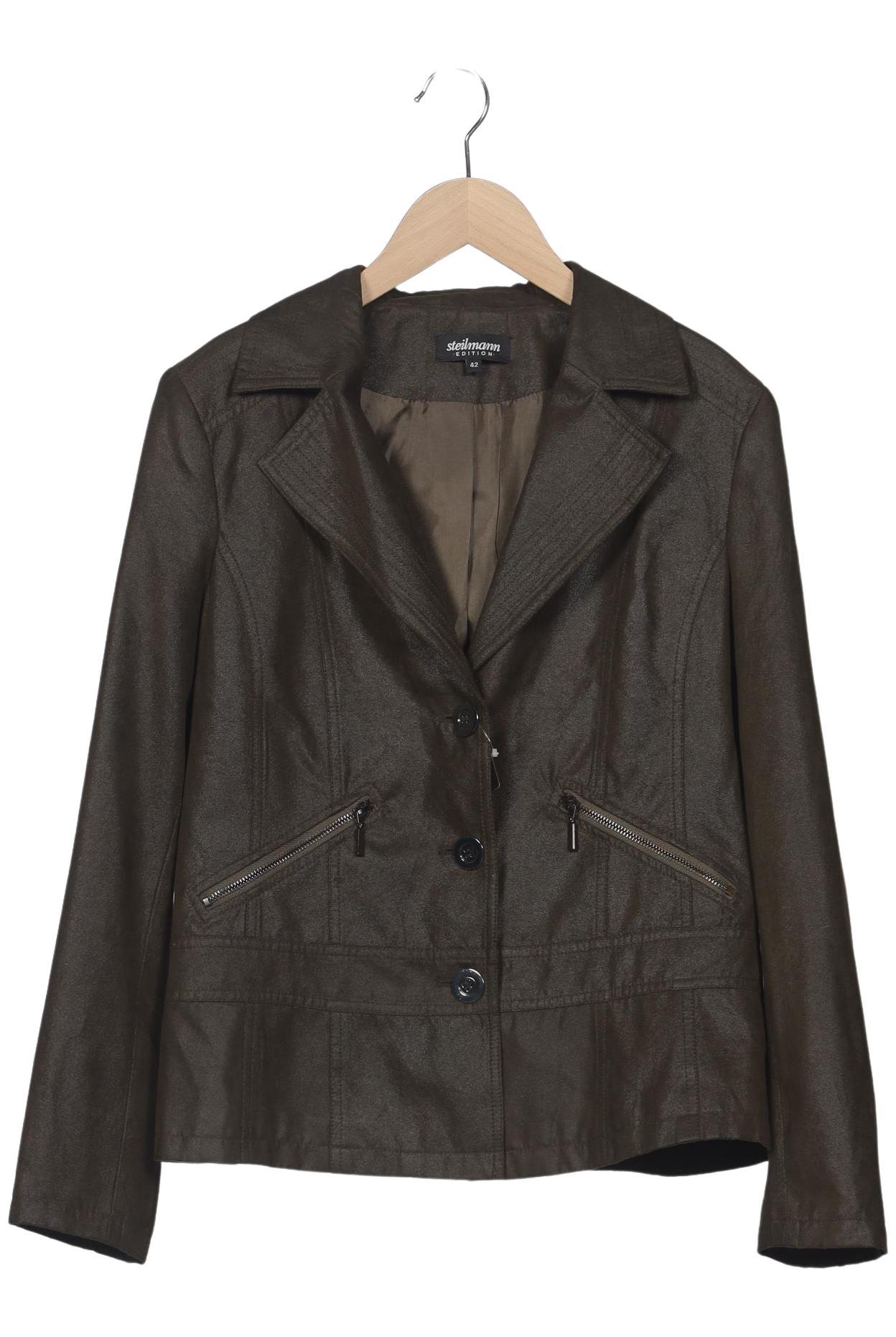 

Steilmann Damen Jacke, braun, Gr. 42
