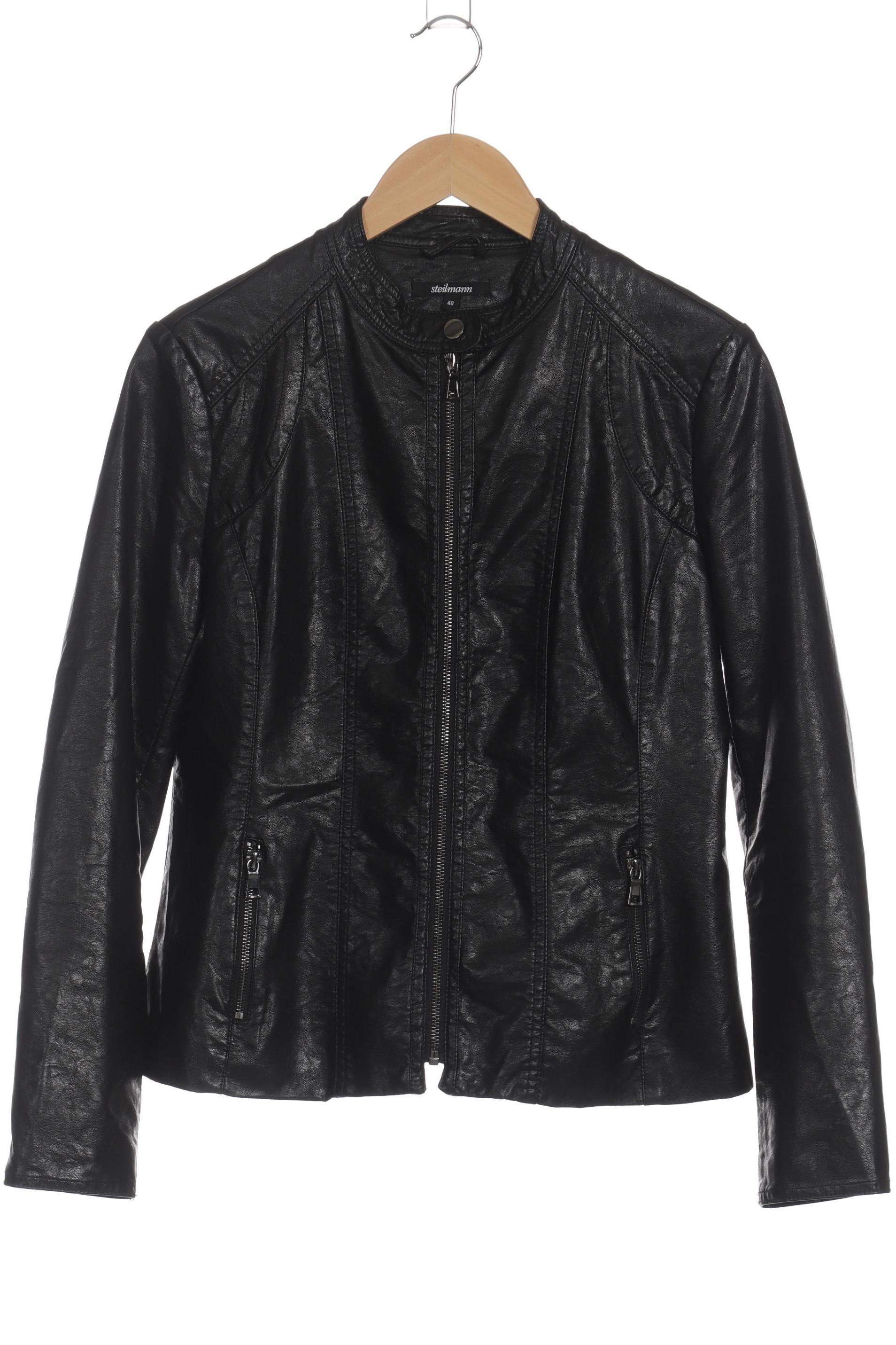 

Steilmann Damen Jacke, schwarz, Gr. 40