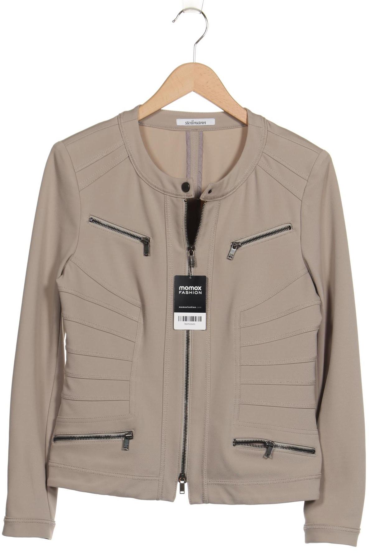 

Steilmann Damen Jacke, beige, Gr. 38