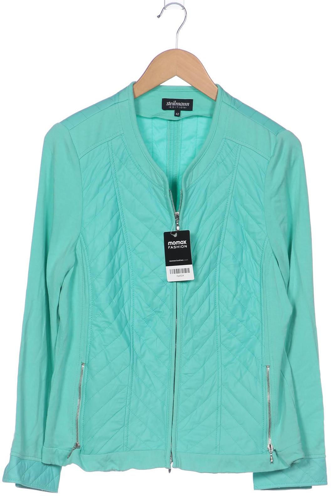 

Steilmann Damen Jacke, türkis, Gr. 42