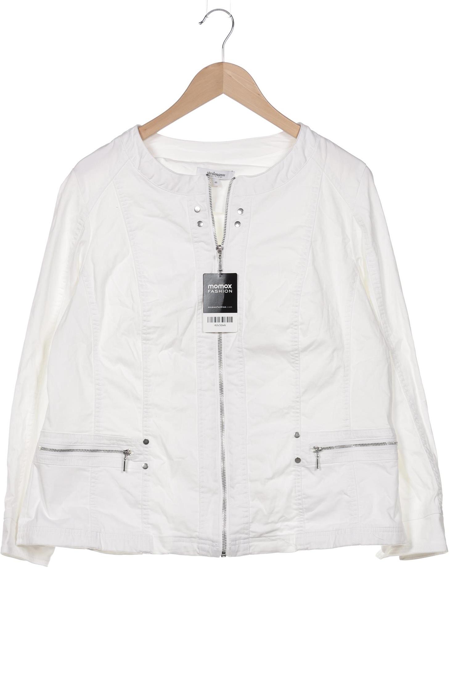 

Steilmann Damen Jacke, weiß, Gr. 46