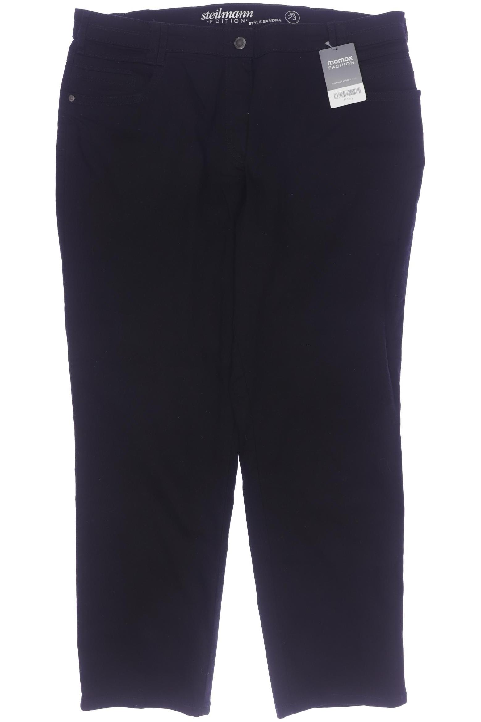 

Steilmann Damen Jeans, schwarz, Gr. 23