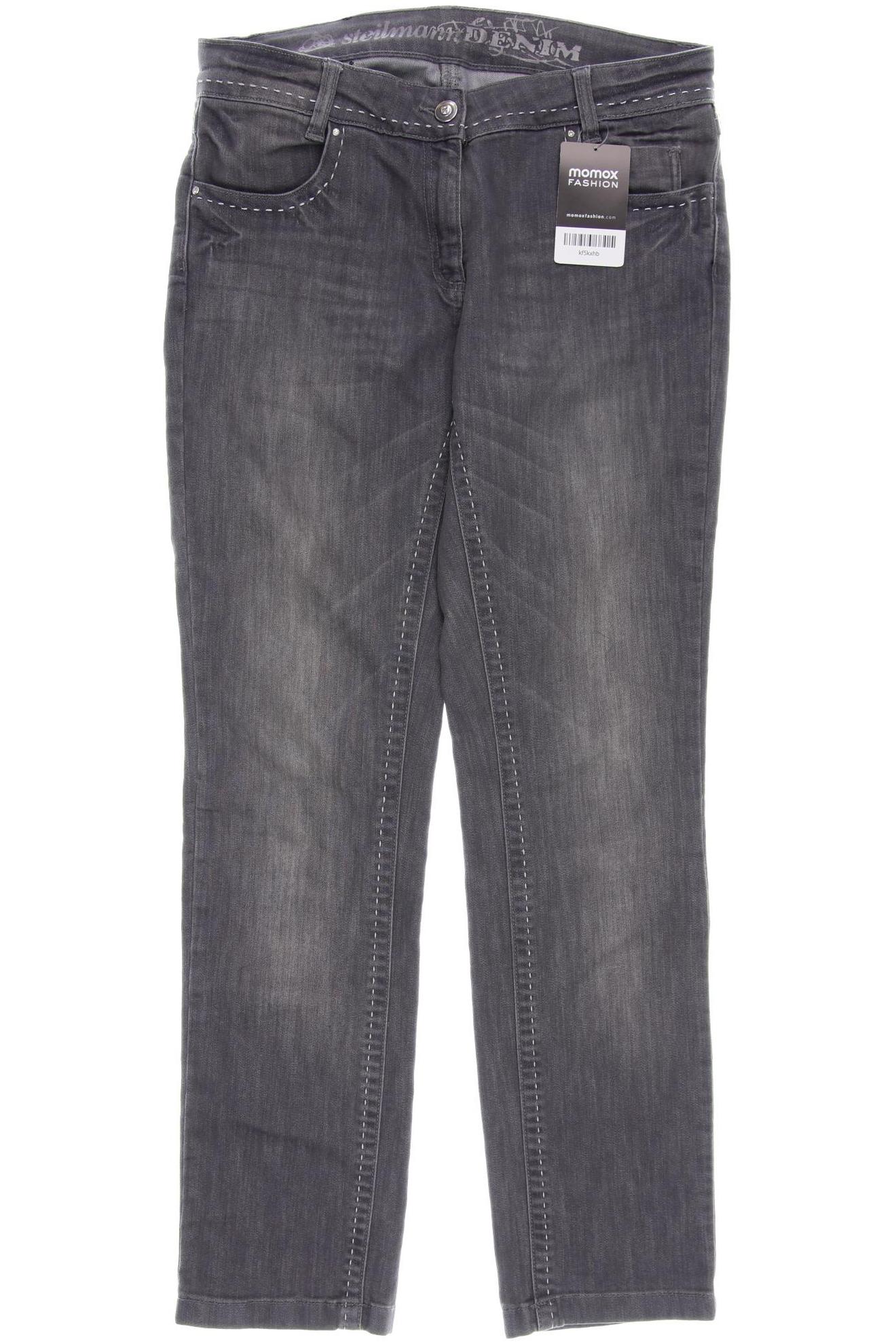 

Steilmann Damen Jeans, grau, Gr. 38