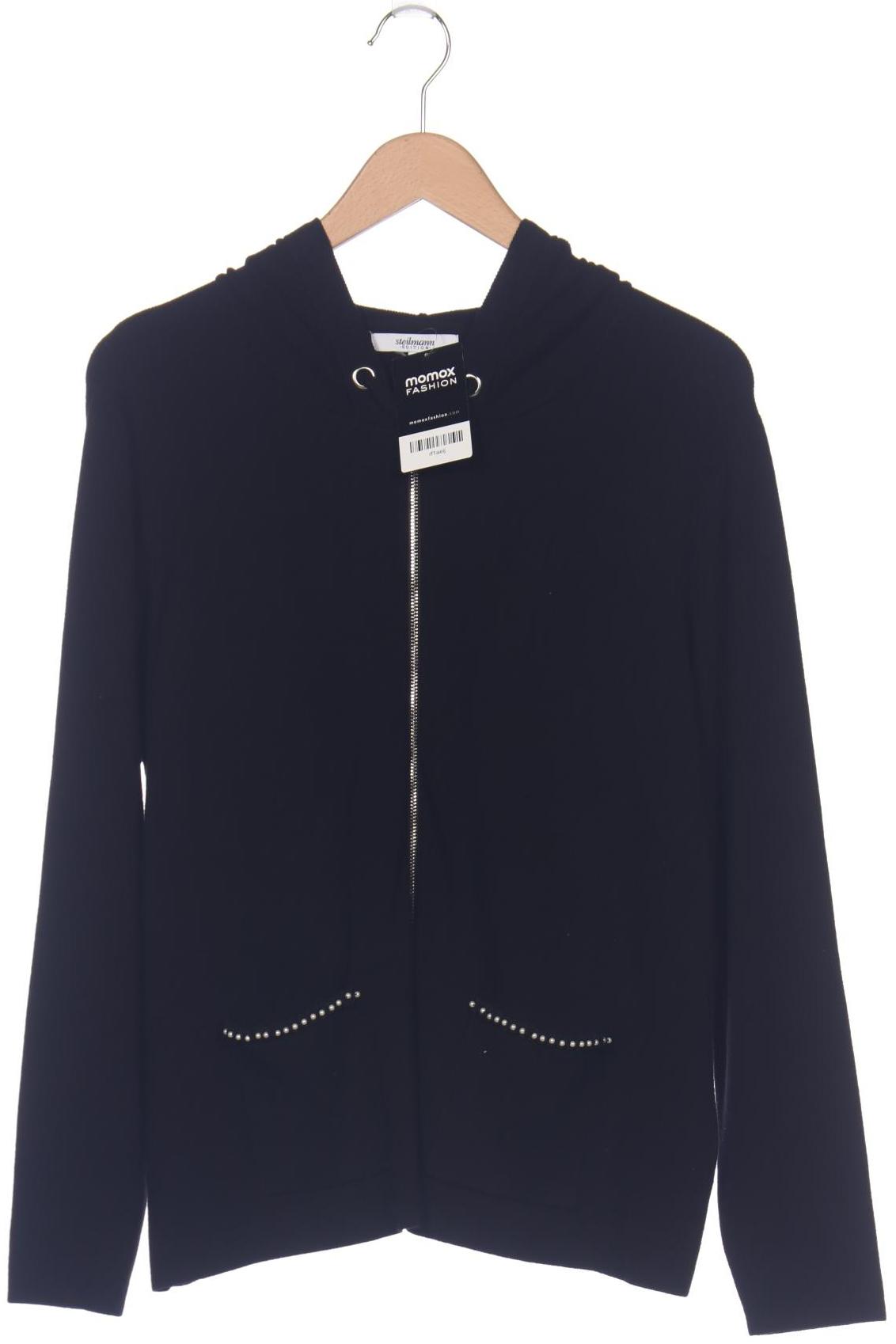 

Steilmann Damen Kapuzenpullover, schwarz, Gr. 42
