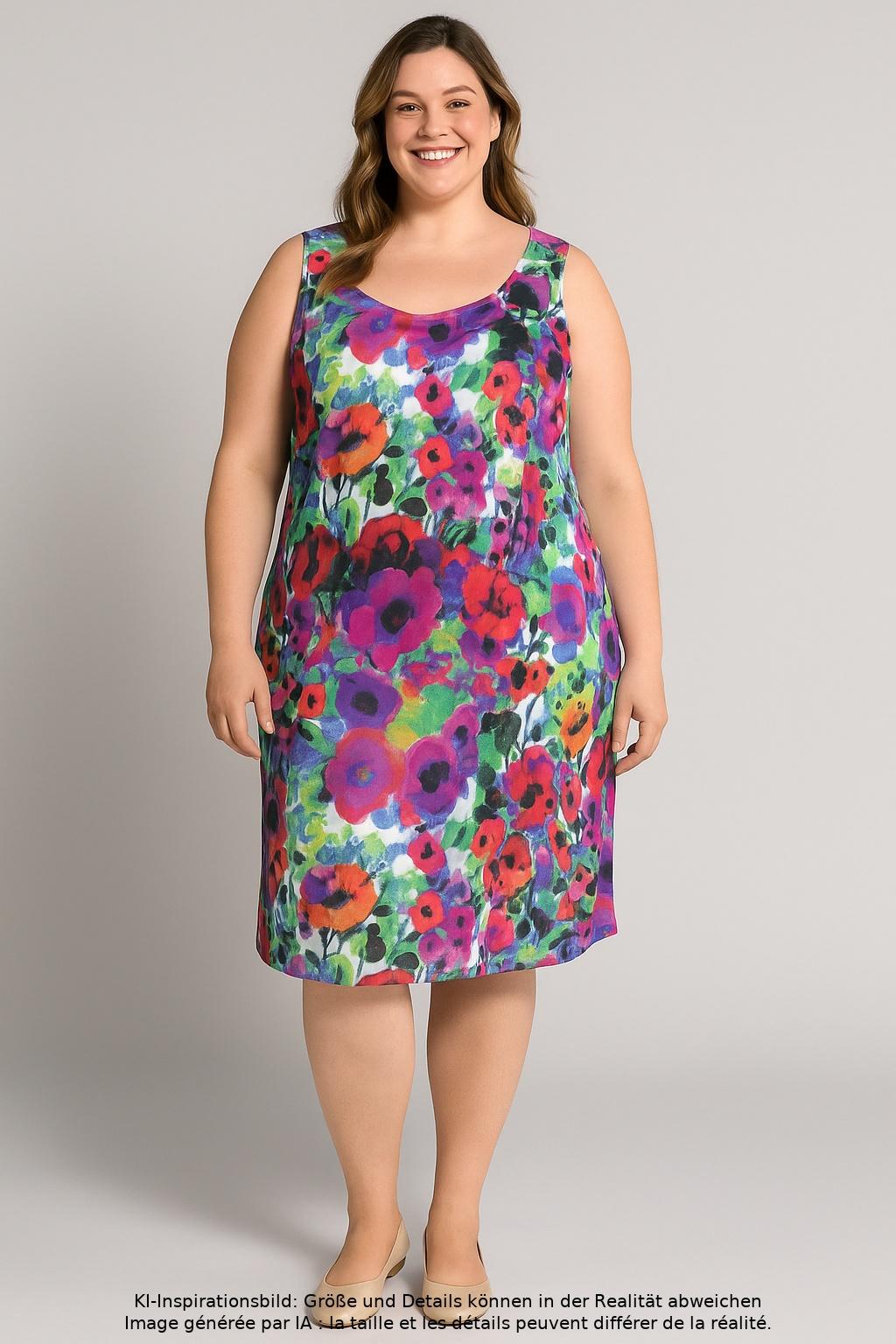 

Steilmann Damen Kleid, mehrfarbig, Gr. 48