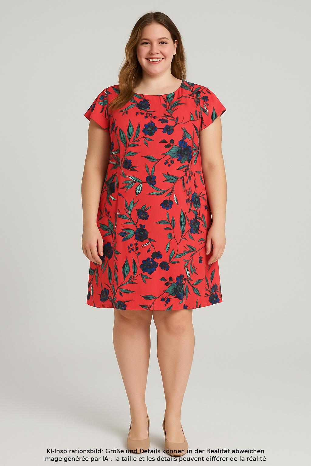 

Steilmann Damen Kleid, rot, Gr. 46