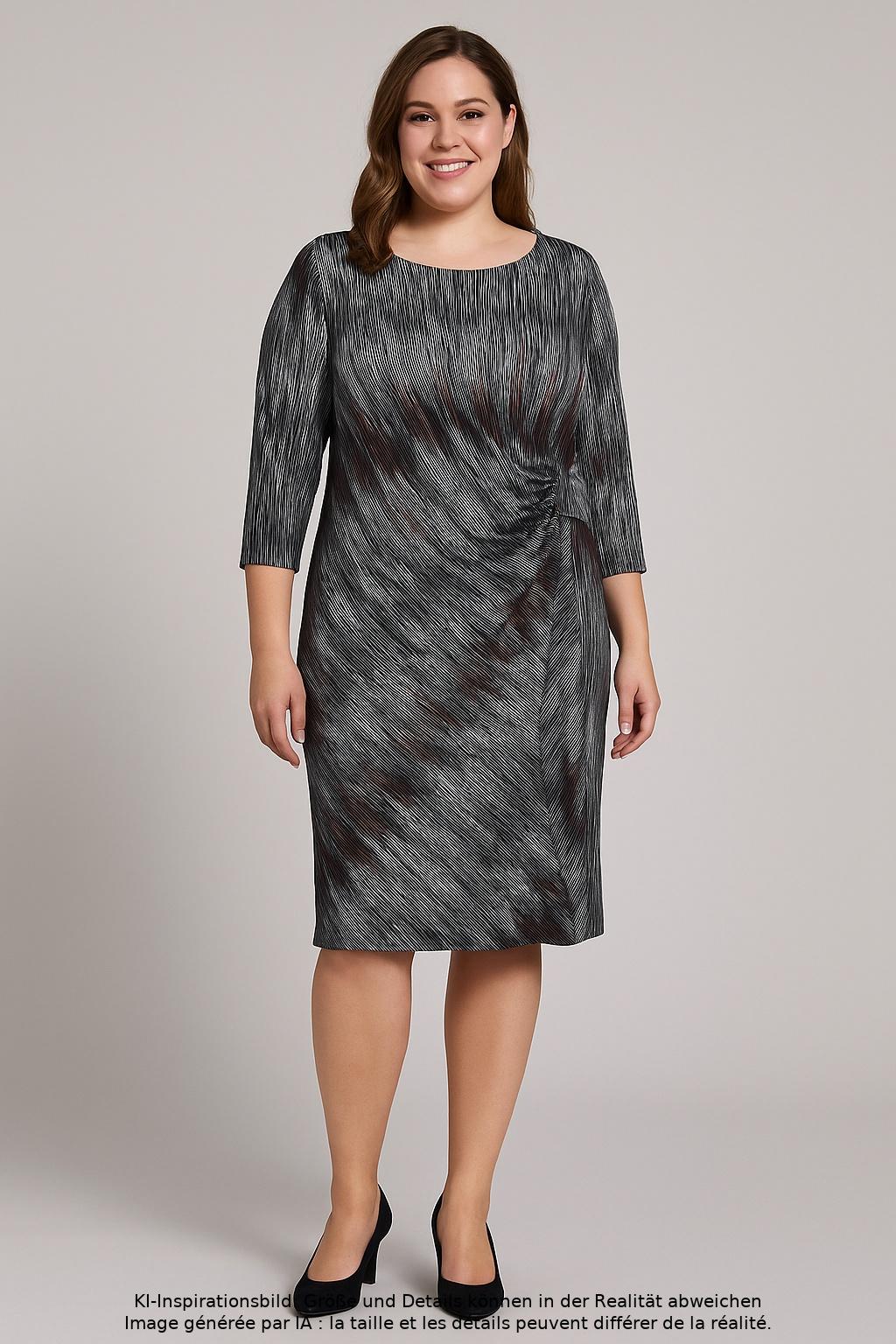 

Steilmann Damen Kleid, mehrfarbig, Gr. 48