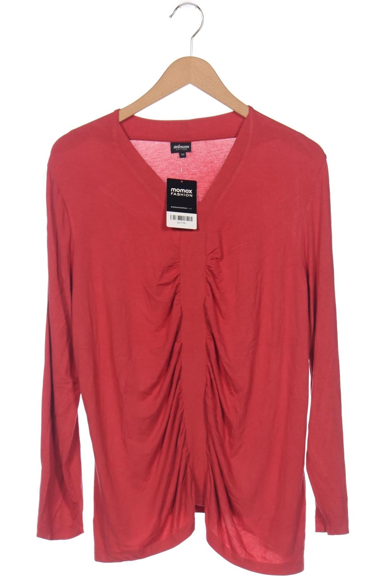 

Steilmann Damen Langarmshirt, rot, Gr. 50