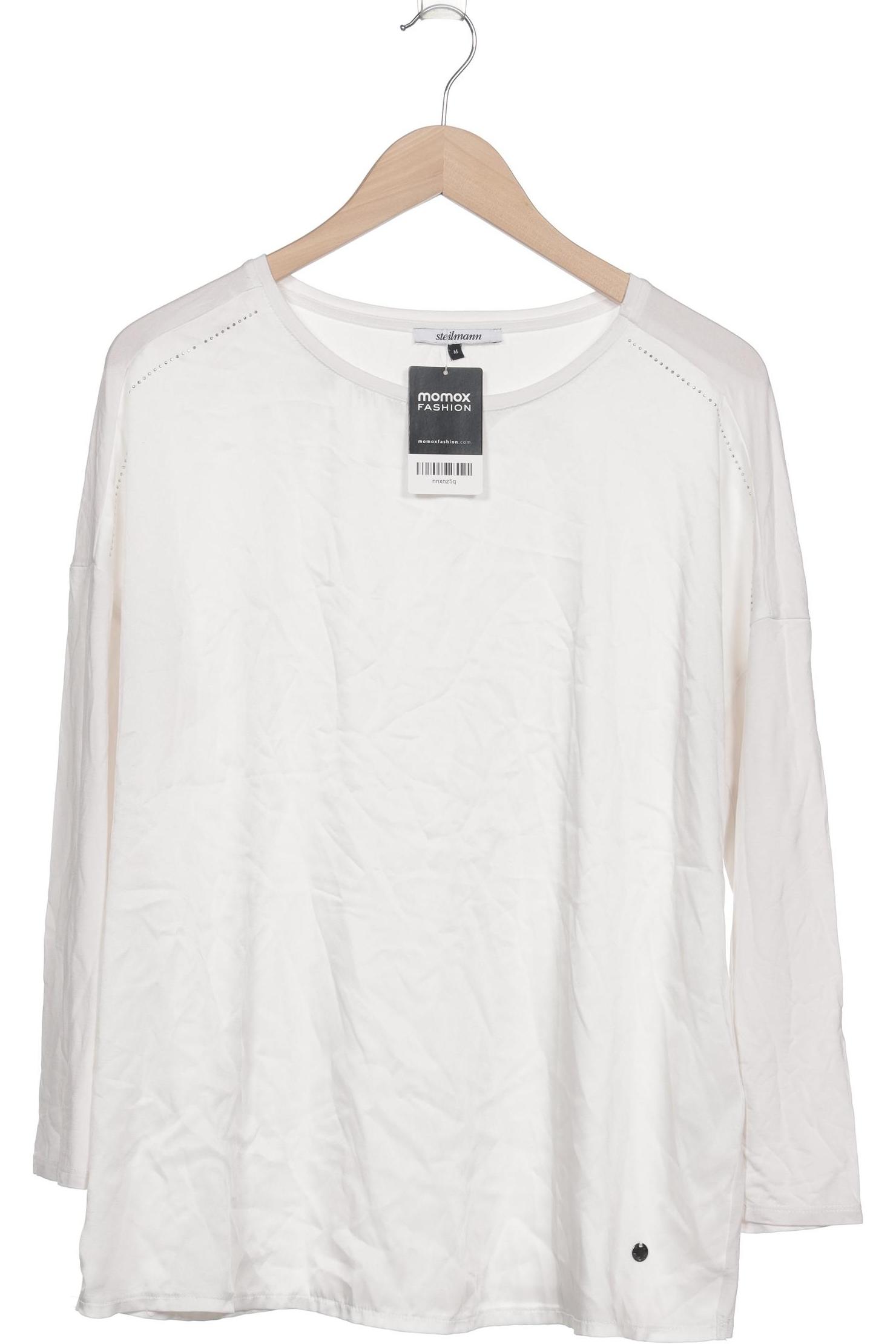 

Steilmann Damen Langarmshirt, weiß, Gr. 38