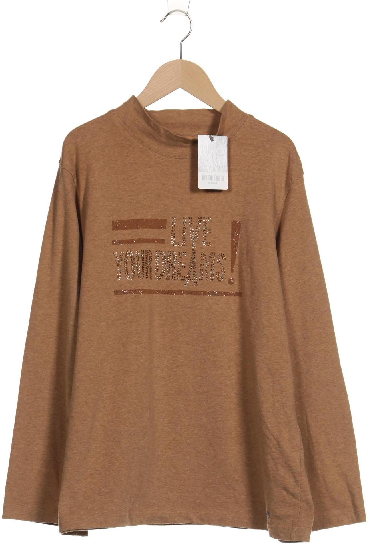 

Steilmann Damen Langarmshirt, beige, Gr. 42