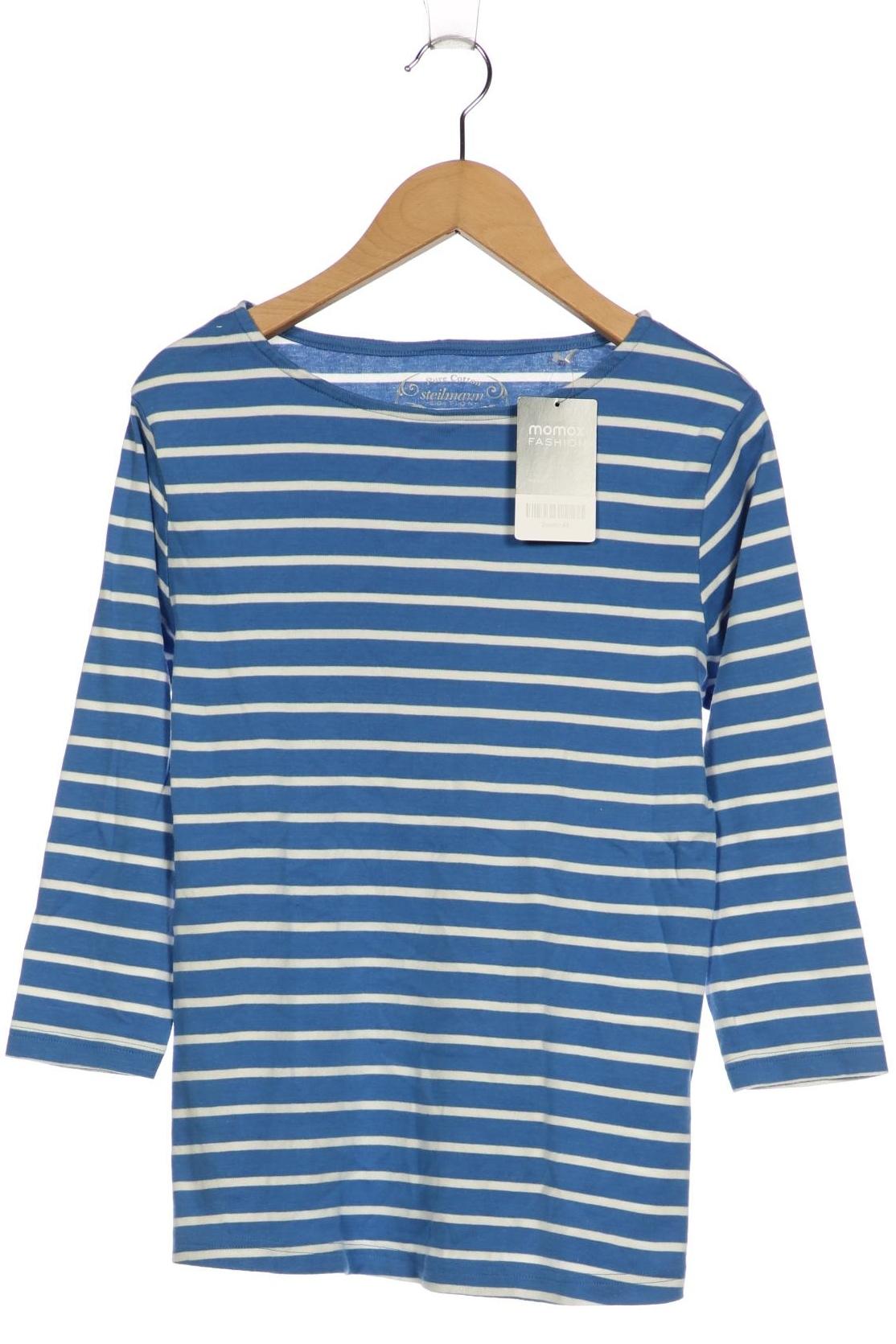 

Steilmann Damen Langarmshirt, blau, Gr. 36