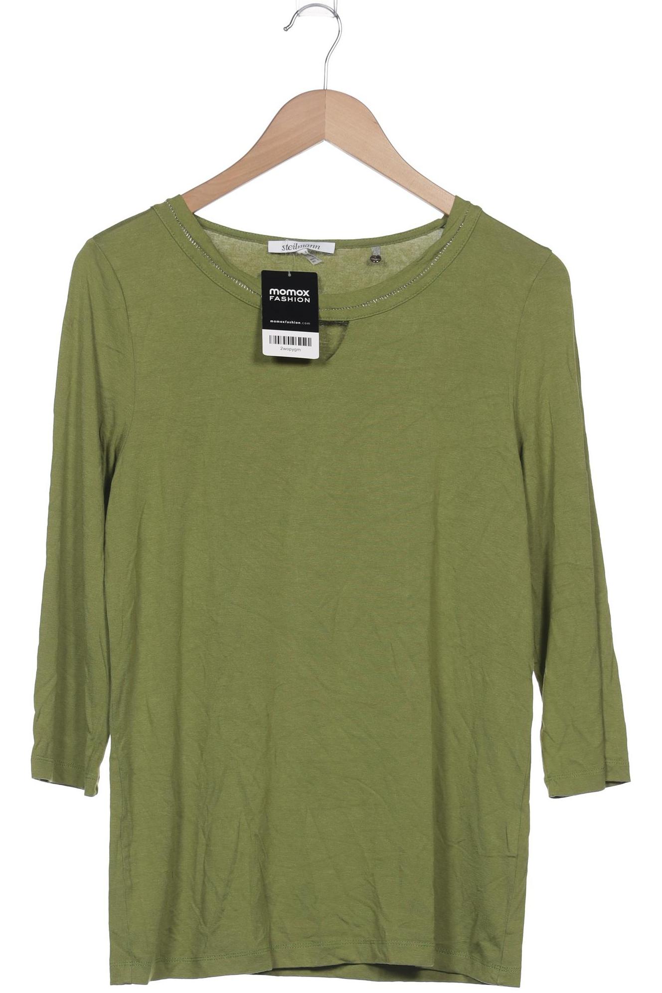 

Steilmann Damen Langarmshirt, grün, Gr. 38