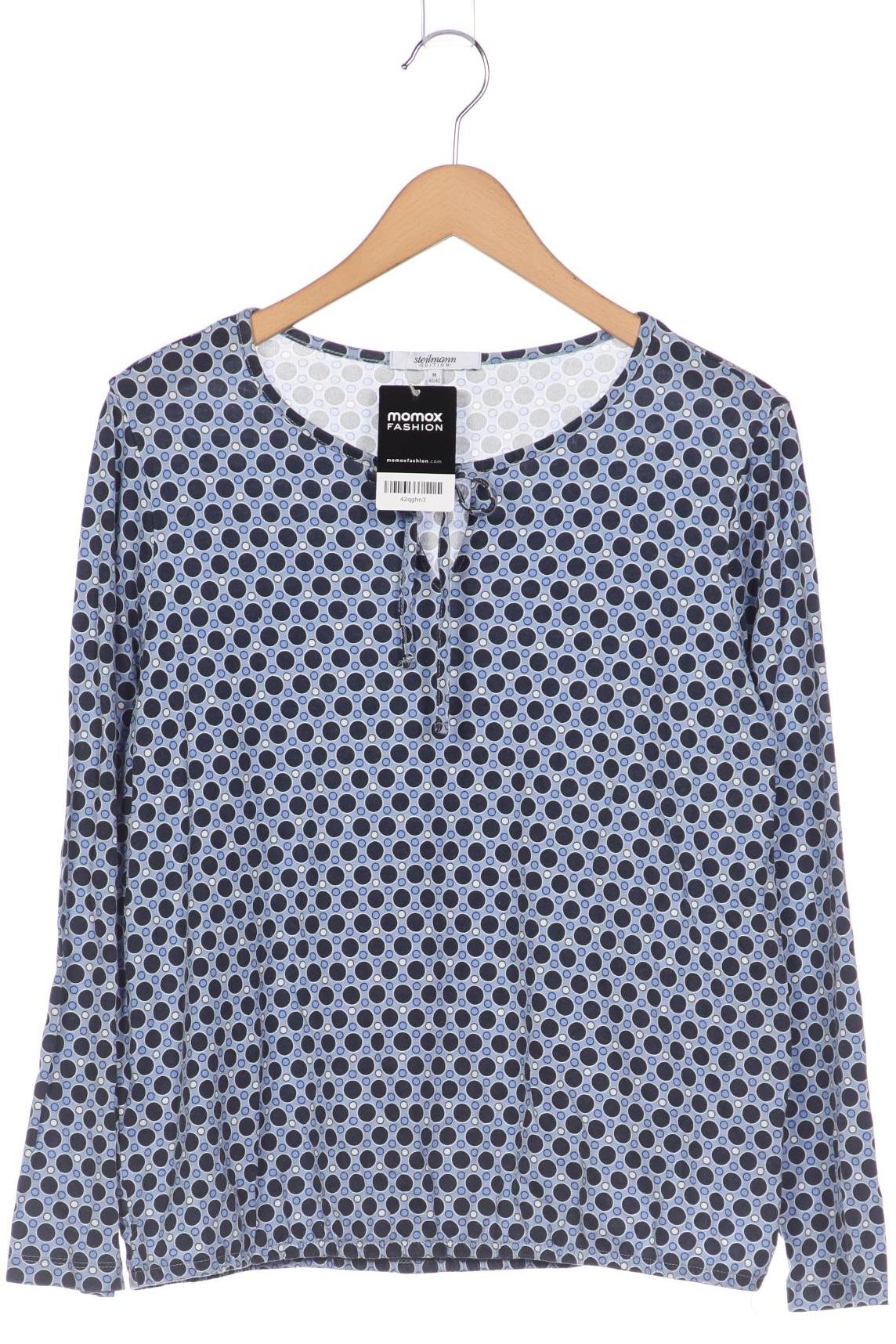 

Steilmann Damen Langarmshirt, blau, Gr. 38