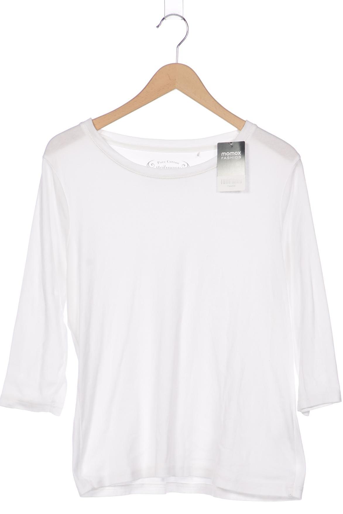 

Steilmann Damen Langarmshirt, weiß, Gr. 38