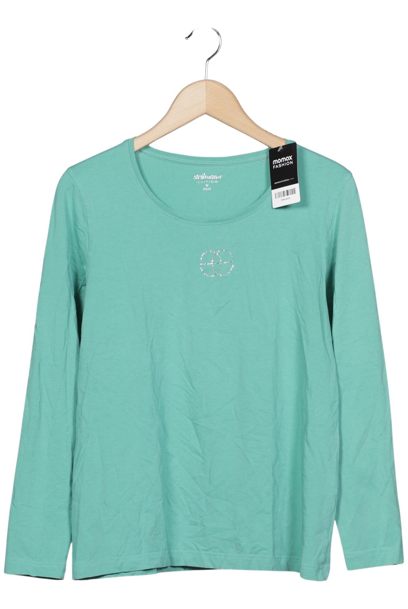 

Steilmann Damen Langarmshirt, türkis, Gr. 38