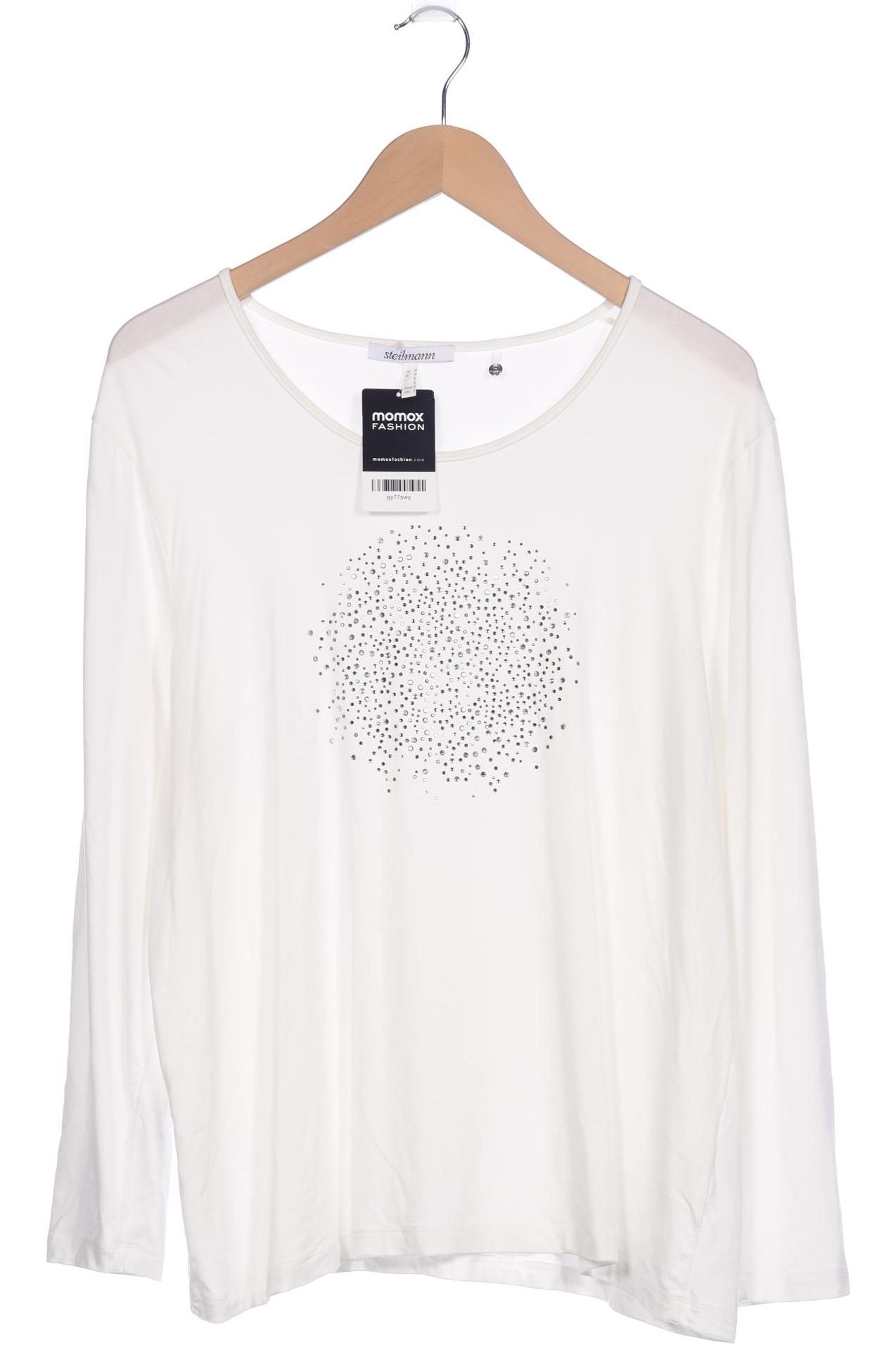 

Steilmann Damen Langarmshirt, weiß, Gr. 46
