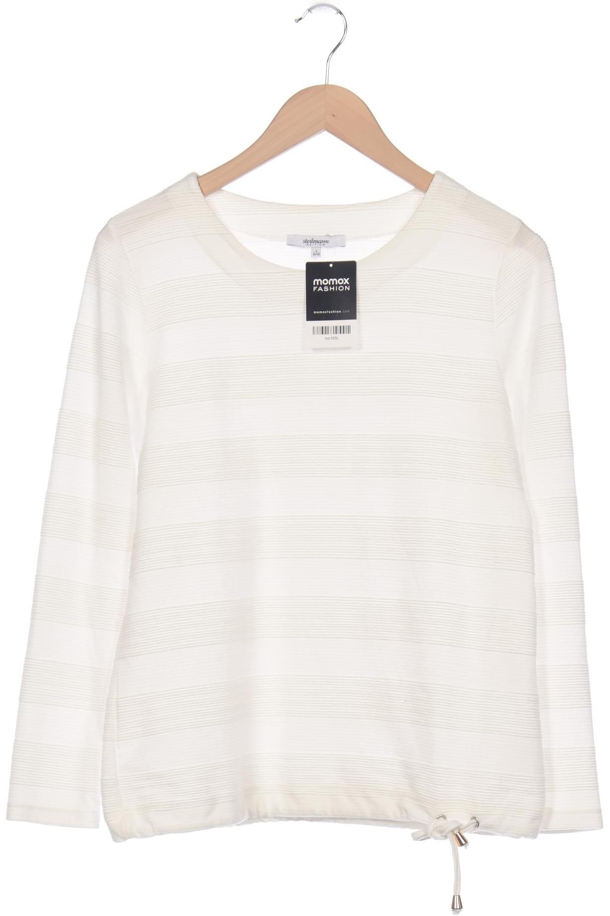 

Steilmann Damen Langarmshirt, weiß, Gr. 36