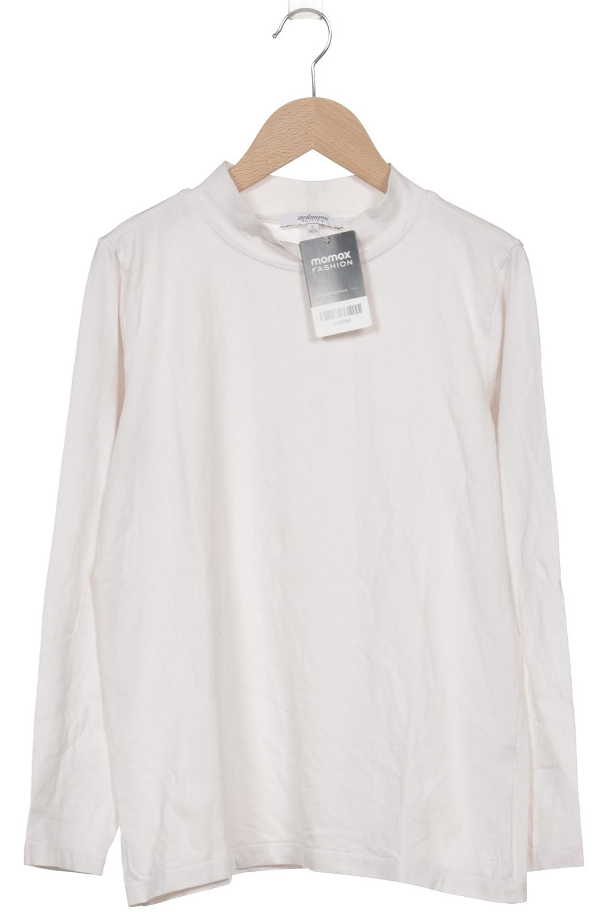 

Steilmann Damen Langarmshirt, weiß, Gr. 36