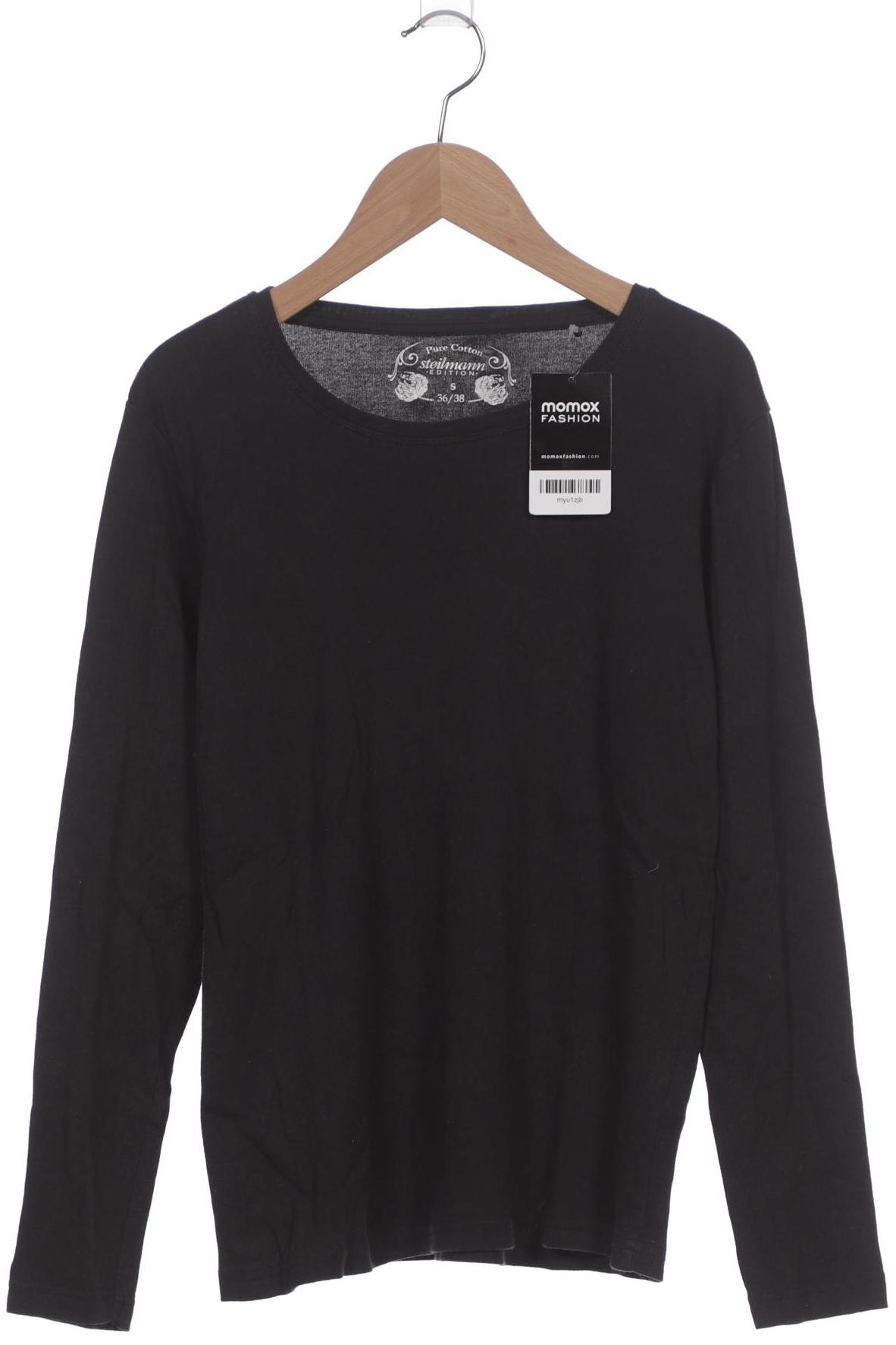 

Steilmann Damen Langarmshirt, schwarz, Gr. 36