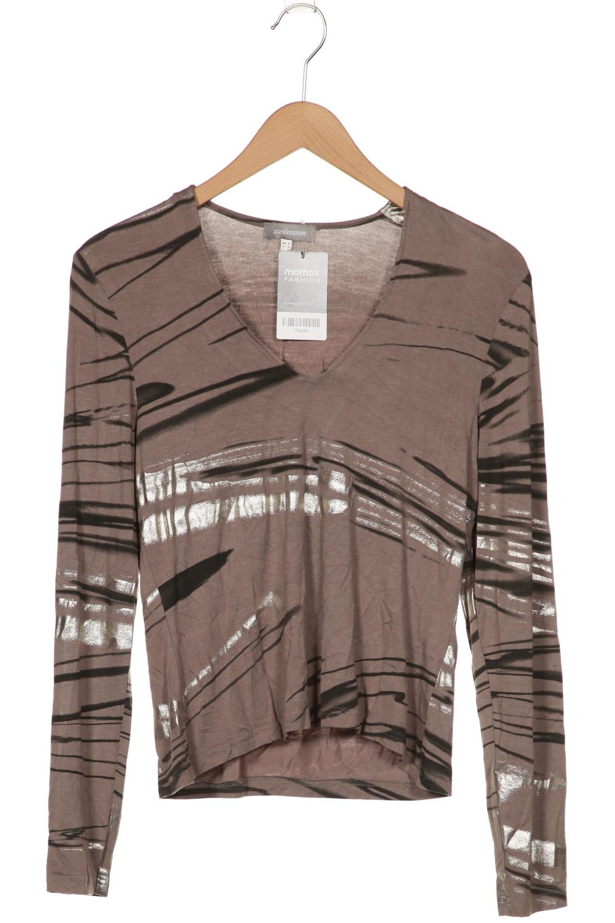 

Steilmann Damen Langarmshirt, grau, Gr. 38