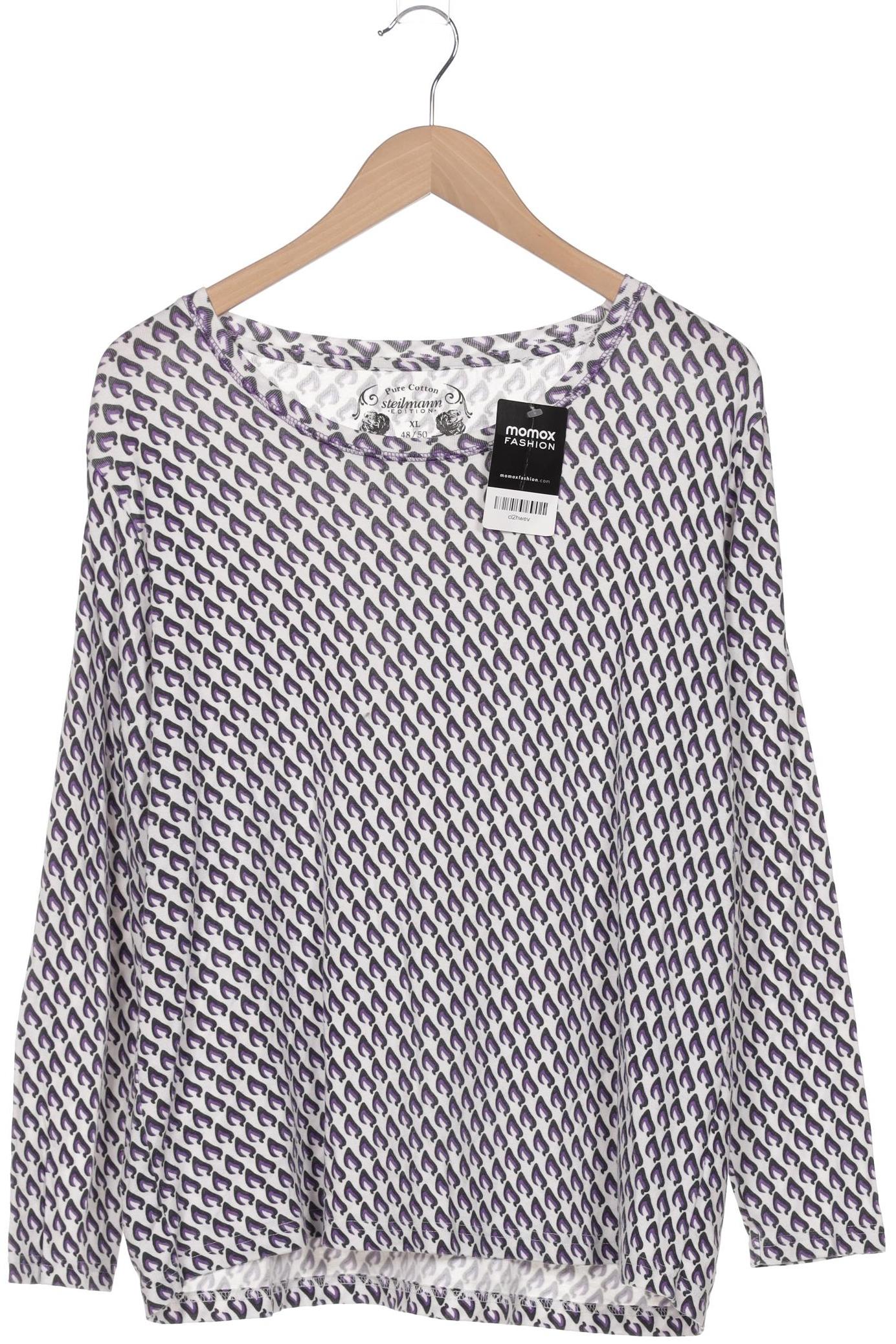 

Steilmann Damen Langarmshirt, weiß, Gr. 44