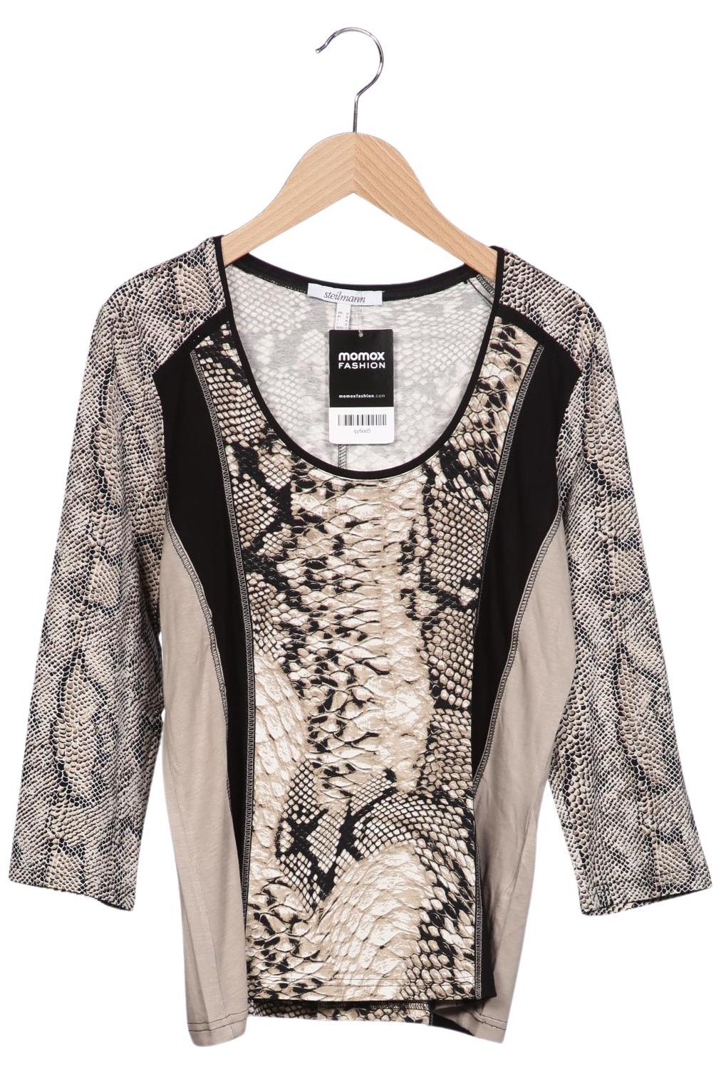 

Steilmann Damen Langarmshirt, beige, Gr. 36