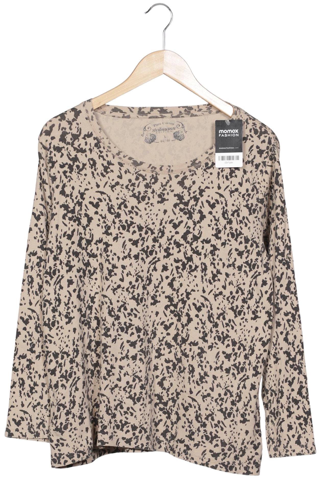 

Steilmann Damen Langarmshirt, beige, Gr. 42