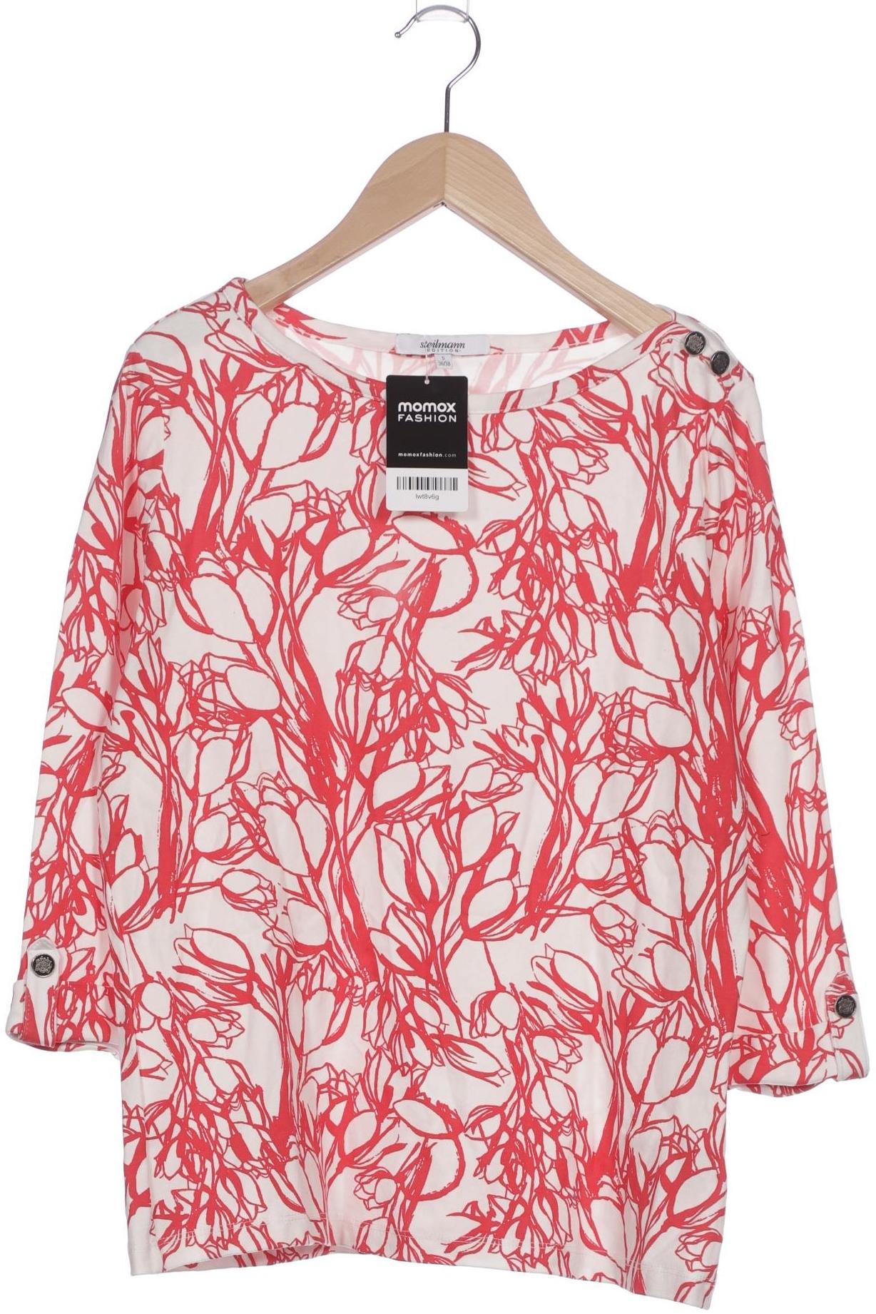 

Steilmann Damen Langarmshirt, rot, Gr. 36