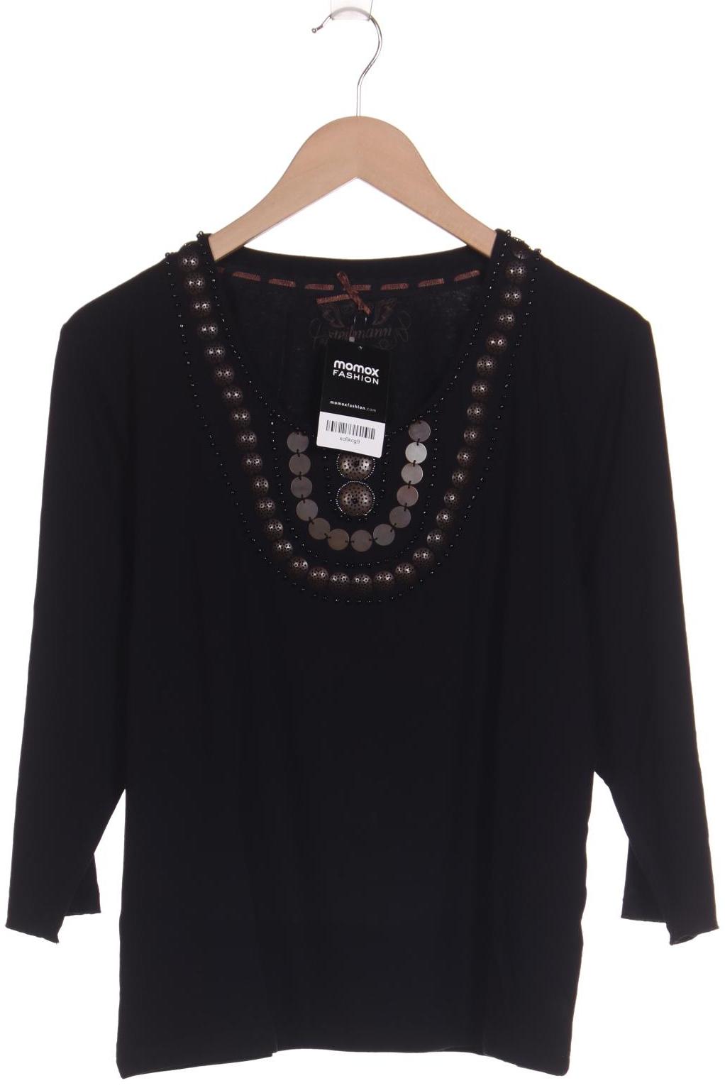 

Steilmann Damen Langarmshirt, schwarz, Gr. 42