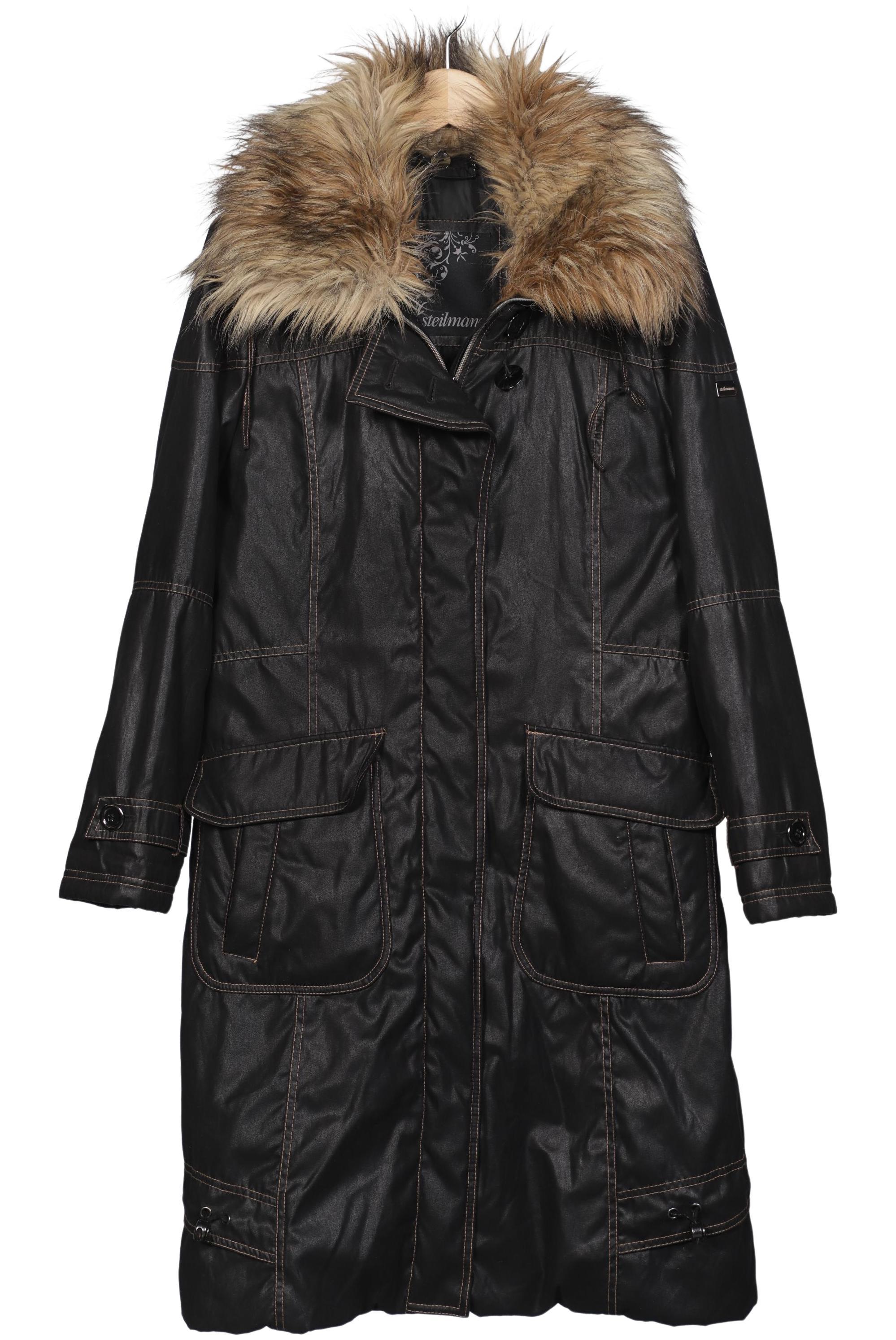 

Steilmann Damen Mantel, schwarz, Gr. 40