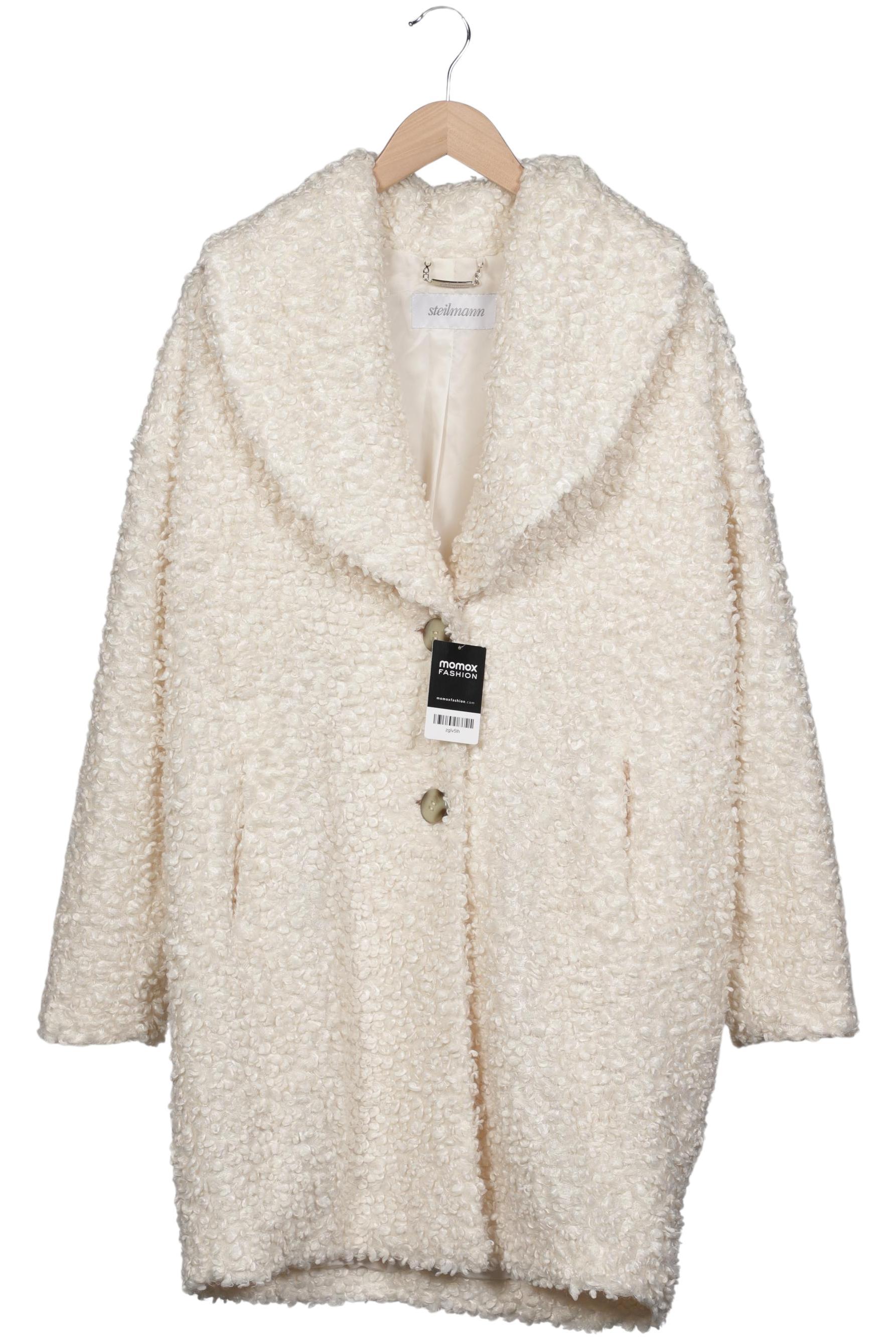 

Steilmann Damen Mantel, cremeweiß, Gr. 44